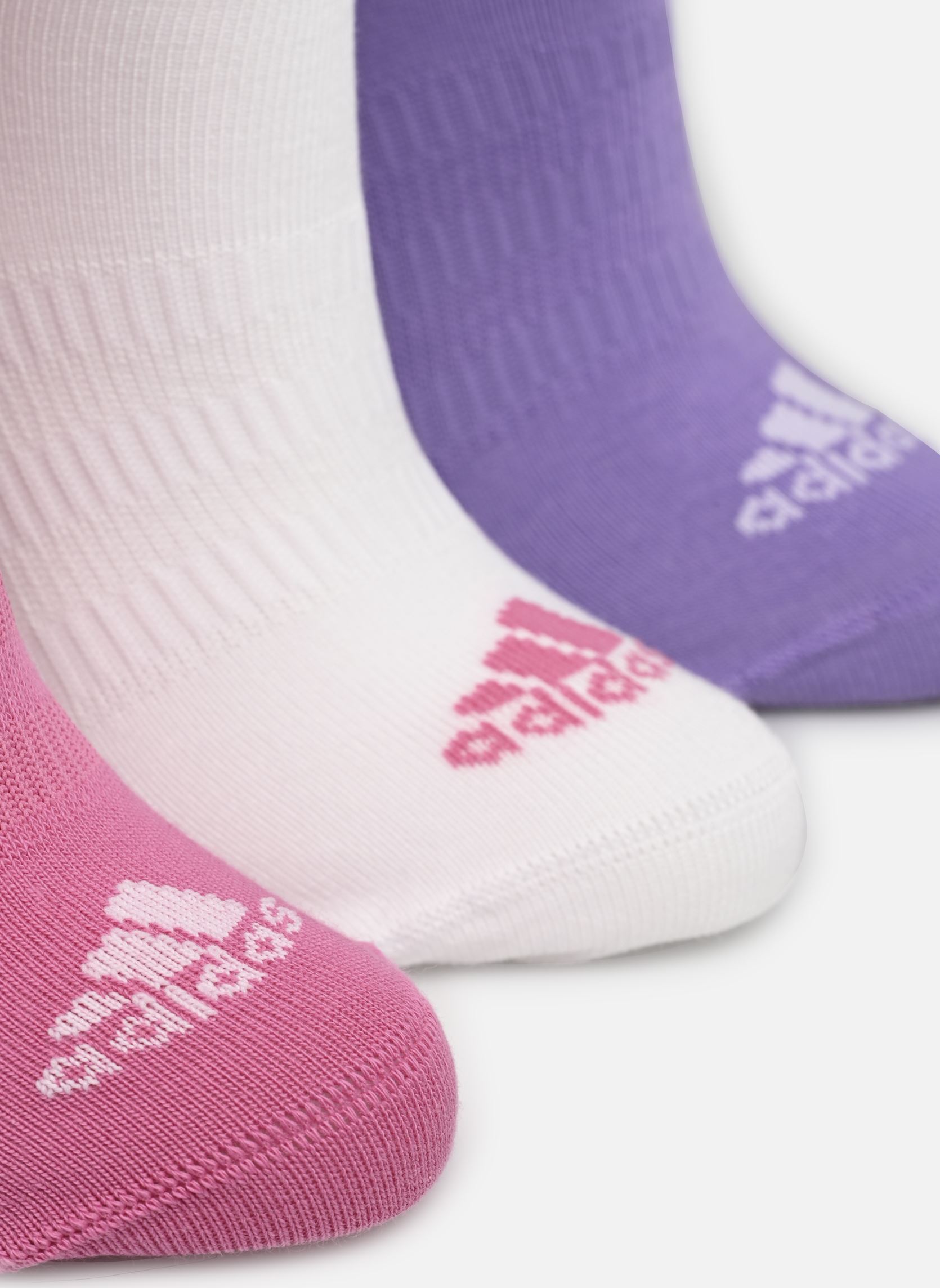 Chaussettes T Spw Low 3P rose adidas sportswear Chaussettes T Spw Low 3P rose preloved fuchsia/white/violet
