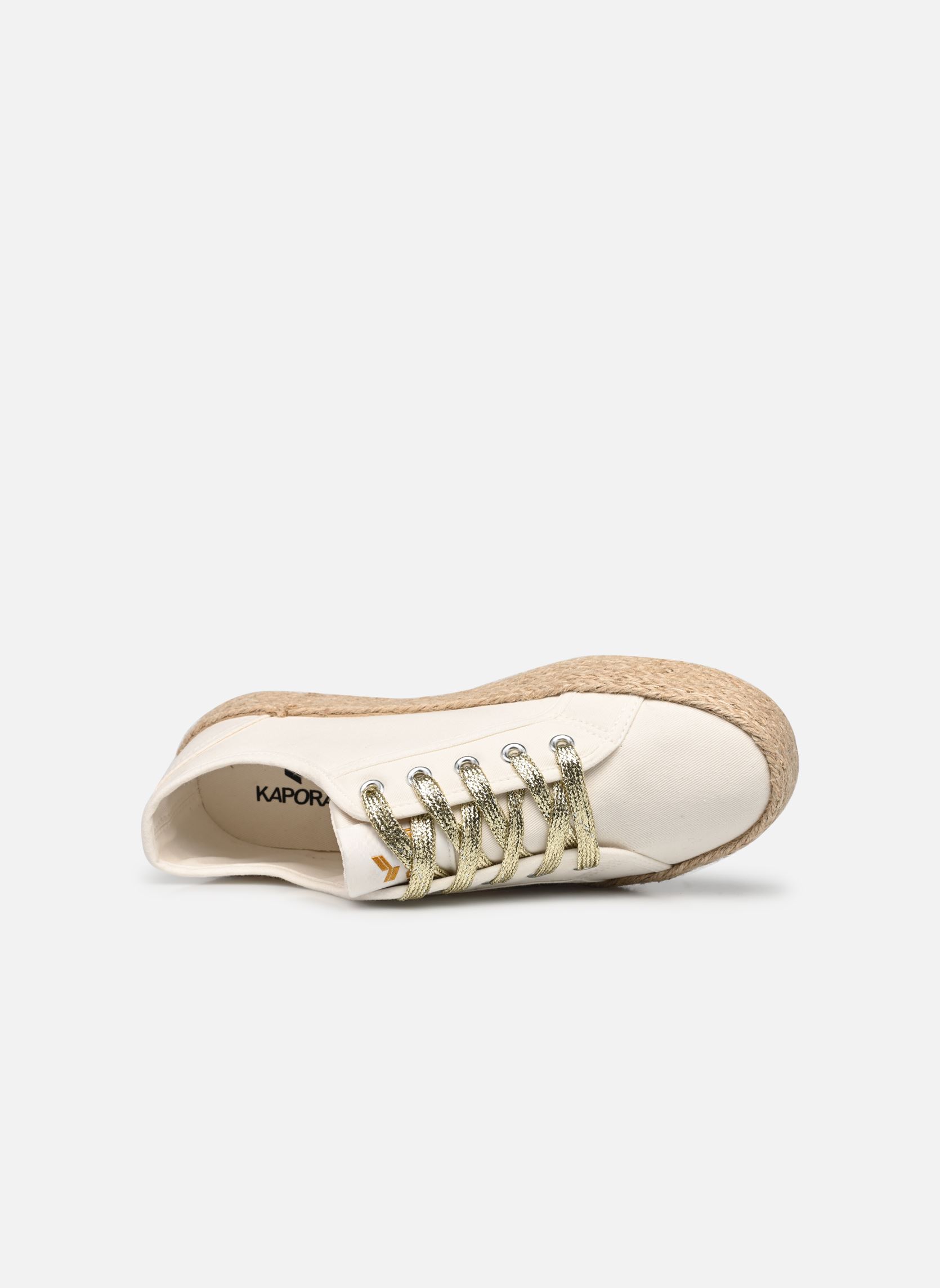 Print sneakers Biorgaty dames wit Kaporal Print sneakers Biorgaty dames wit BLANC