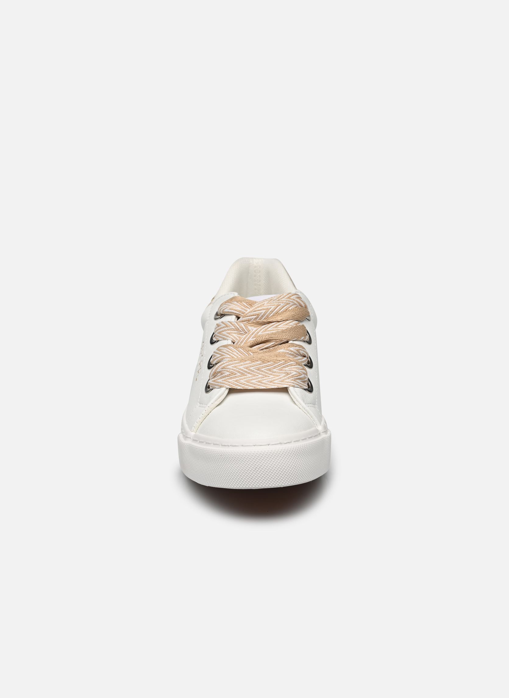 Niedrige Sneaker Severine damen weiß Kaporal Niedrige Sneaker Severine damen weiß BLANC-OR N