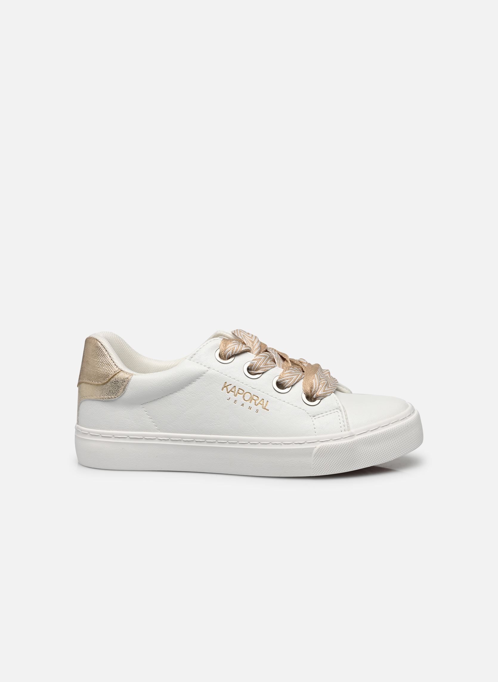Niedrige Sneaker Severine damen weiß Kaporal Niedrige Sneaker Severine damen weiß BLANC-OR N