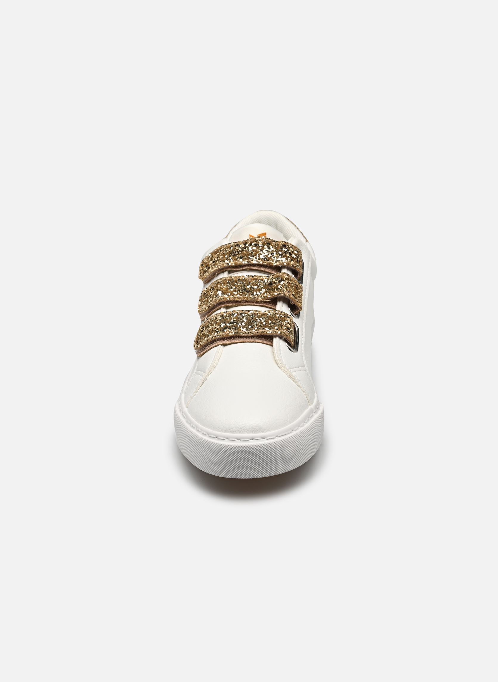 Niedrige Sneaker Tippy damen weiß Kaporal Niedrige Sneaker Tippy damen weiß BLANC-OR