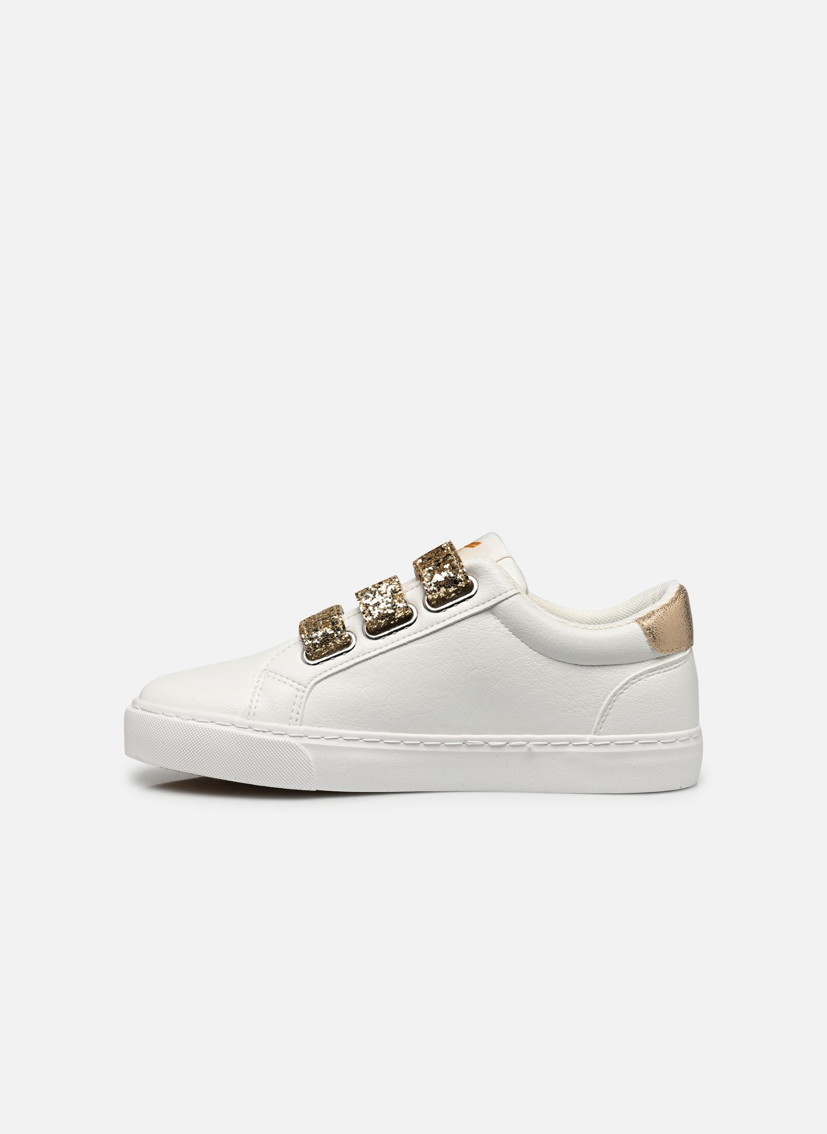 Niedrige Sneaker Tippy damen weiß Kaporal Niedrige Sneaker Tippy damen weiß BLANC-OR