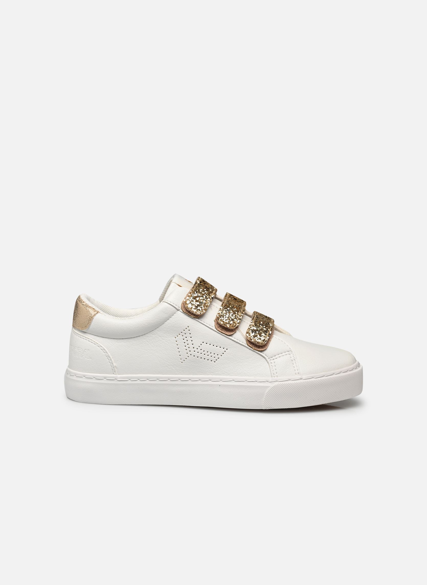 Niedrige Sneaker Tippy damen weiß Kaporal Niedrige Sneaker Tippy damen weiß BLANC-OR