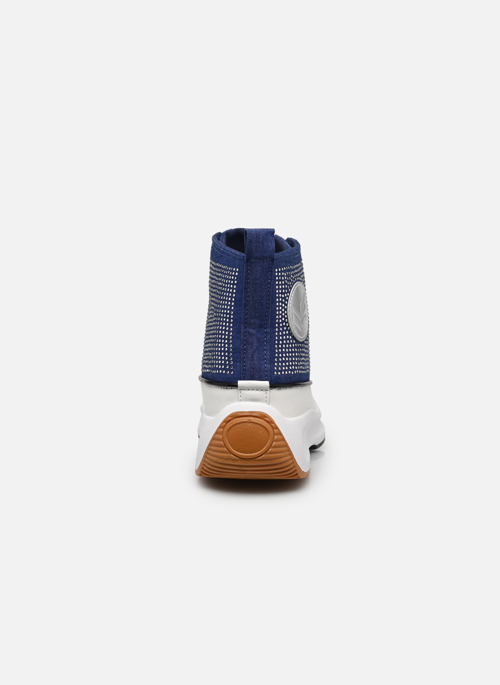 Print sneakers Christa dames blauw Kaporal Print sneakers Christa dames blauw DENIM STRASS