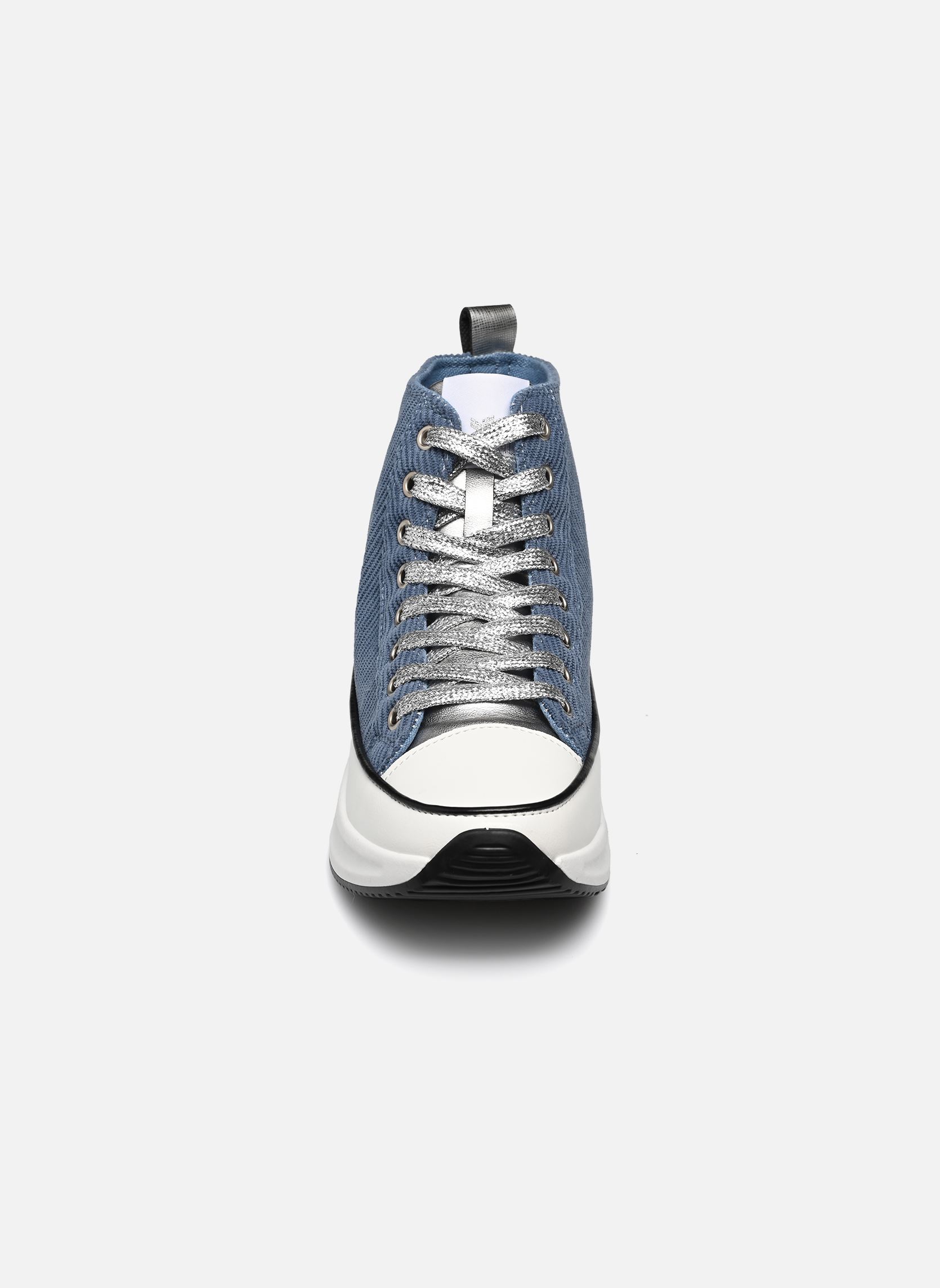 Print sneakers Christa dames blauw Kaporal Print sneakers Christa dames blauw BLEU VELOURS