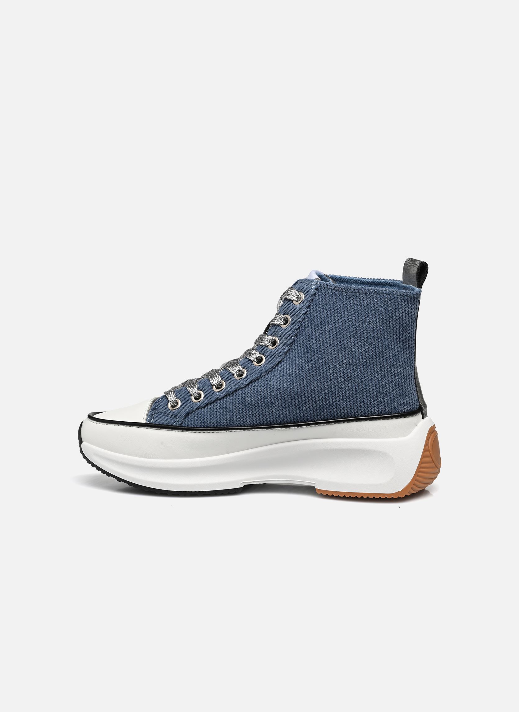 Print sneakers Christa dames blauw Kaporal Print sneakers Christa dames blauw BLEU VELOURS