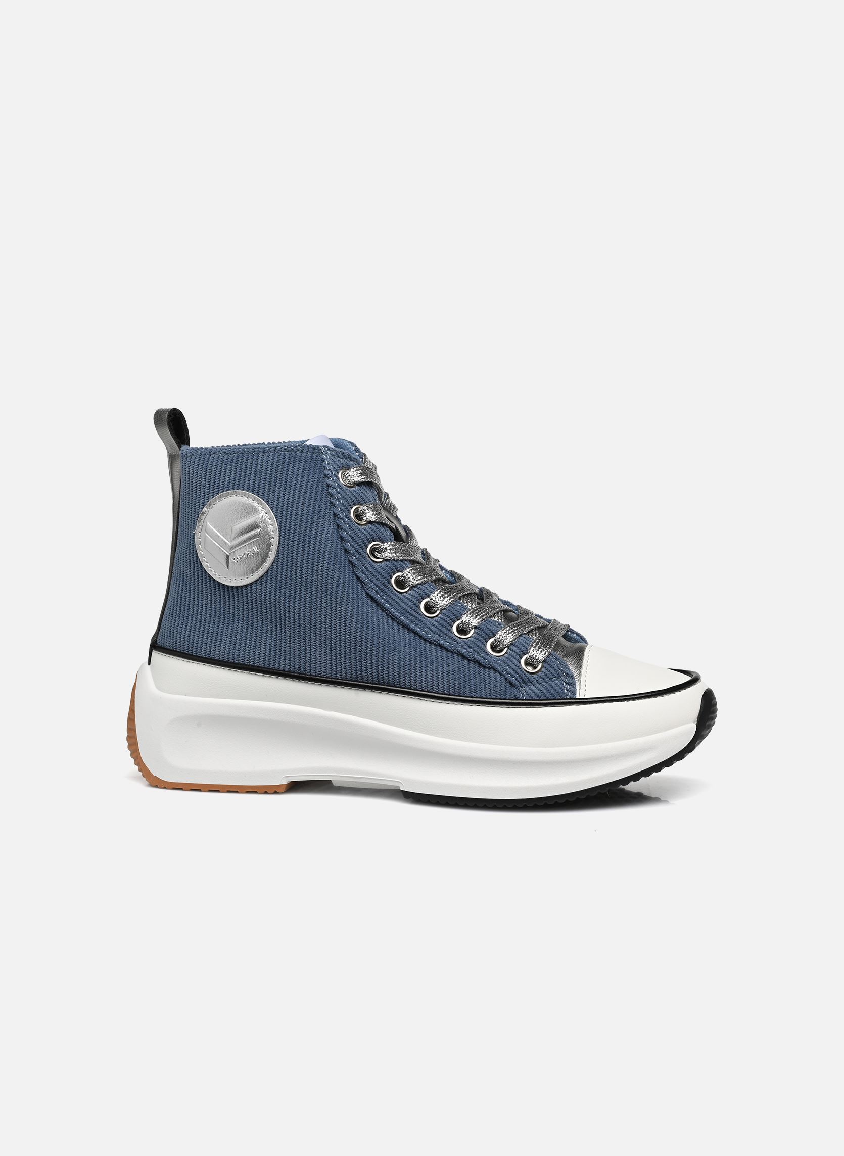Print sneakers Christa dames blauw Kaporal Print sneakers Christa dames blauw BLEU VELOURS