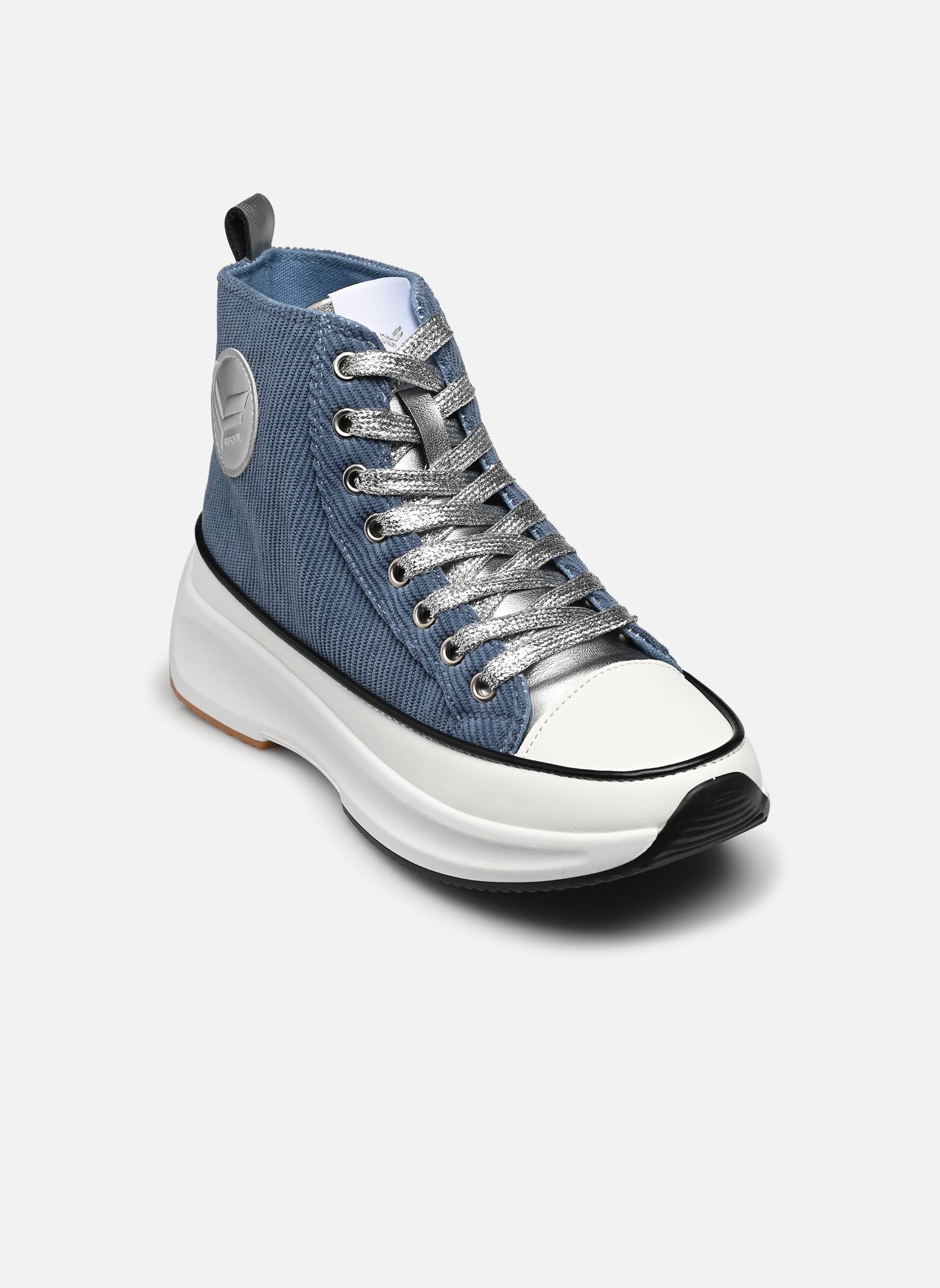 Print sneakers Christa dames blauw Kaporal Print sneakers Christa dames blauw BLEU VELOURS