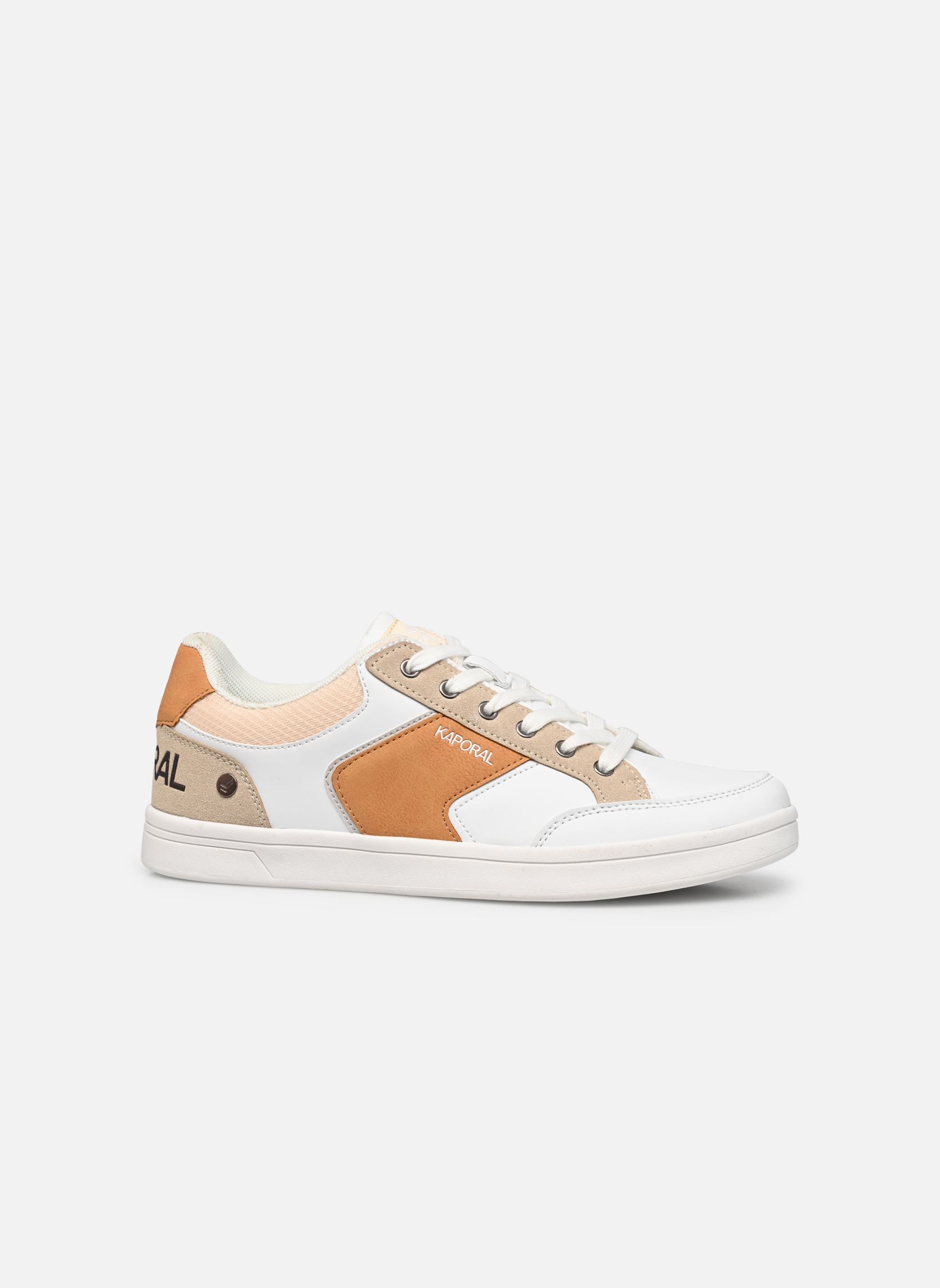 Lage sneakers Draglow heren wit Kaporal Lage sneakers Draglow heren wit BLANC-ORANGE