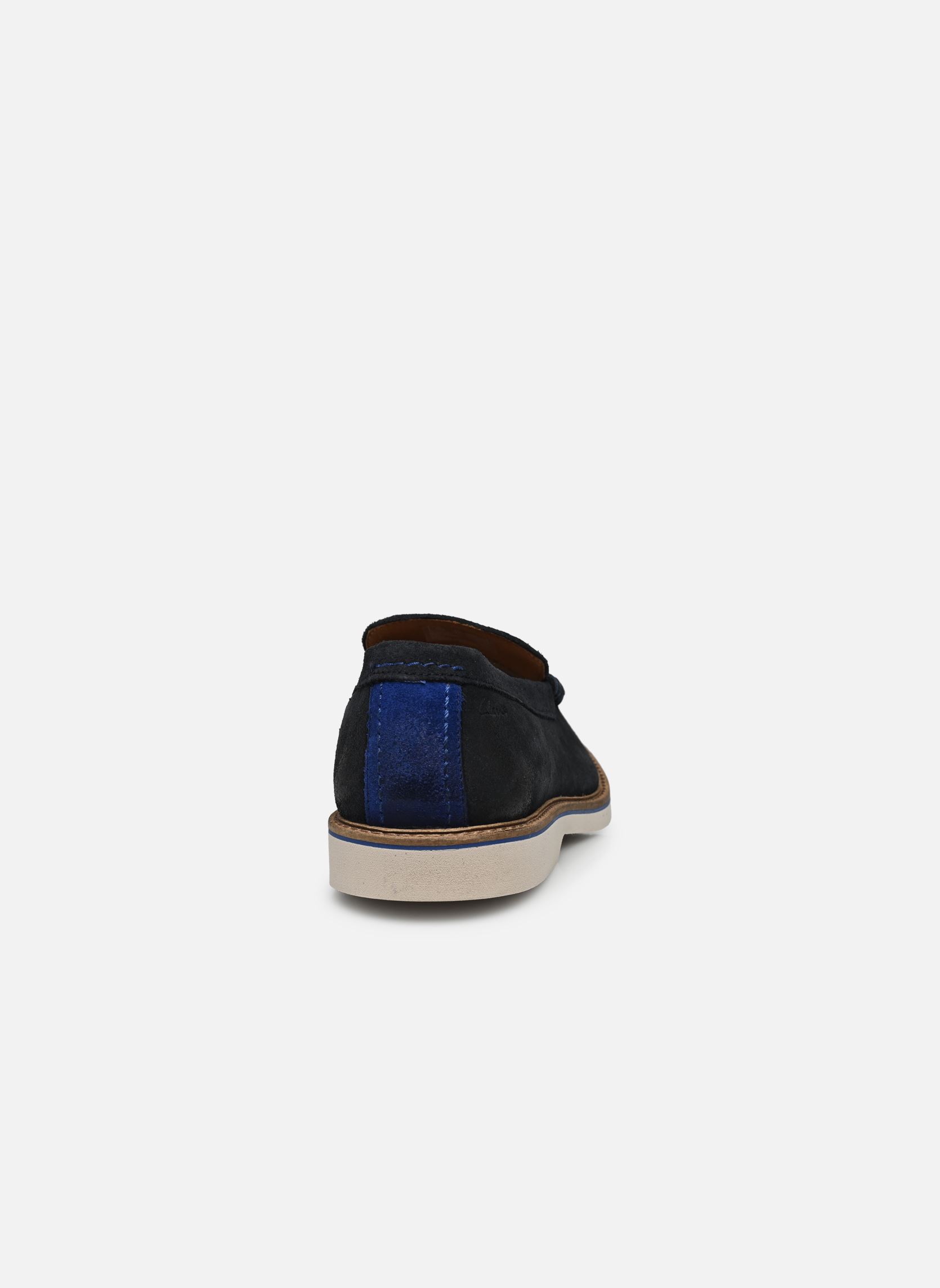 Mocassins Atticus LTSlip homme noir Clarks Mocassins Atticus LTSlip homme noir NAVY SUEDE