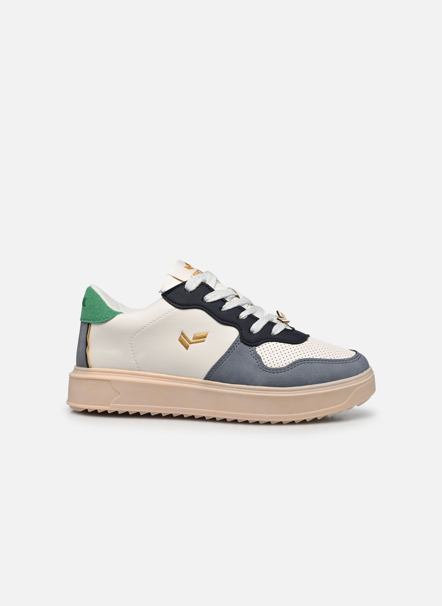 Baskets basses Smile femme multicolore Kaporal Baskets basses Smile femme multicolore BLANC-BLEU