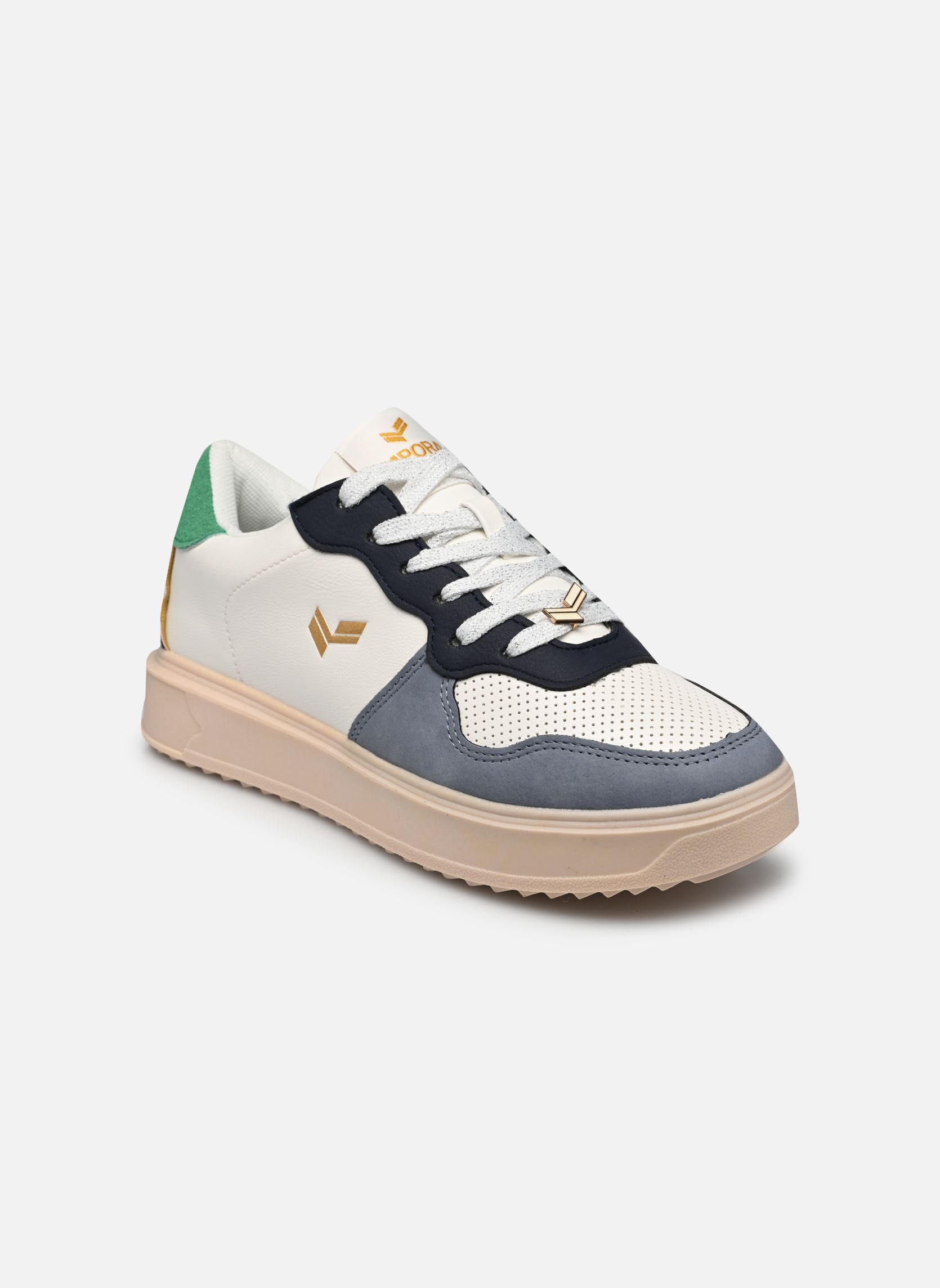 Baskets basses Smile femme multicolore Kaporal Baskets basses Smile femme multicolore BLANC-BLEU
