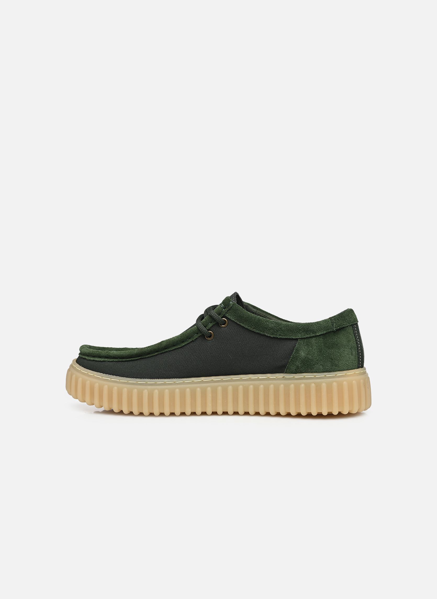 Derbies Torhill Lo homme vert Clarks Derbies Torhill Lo homme vert GREEN TEXTILE