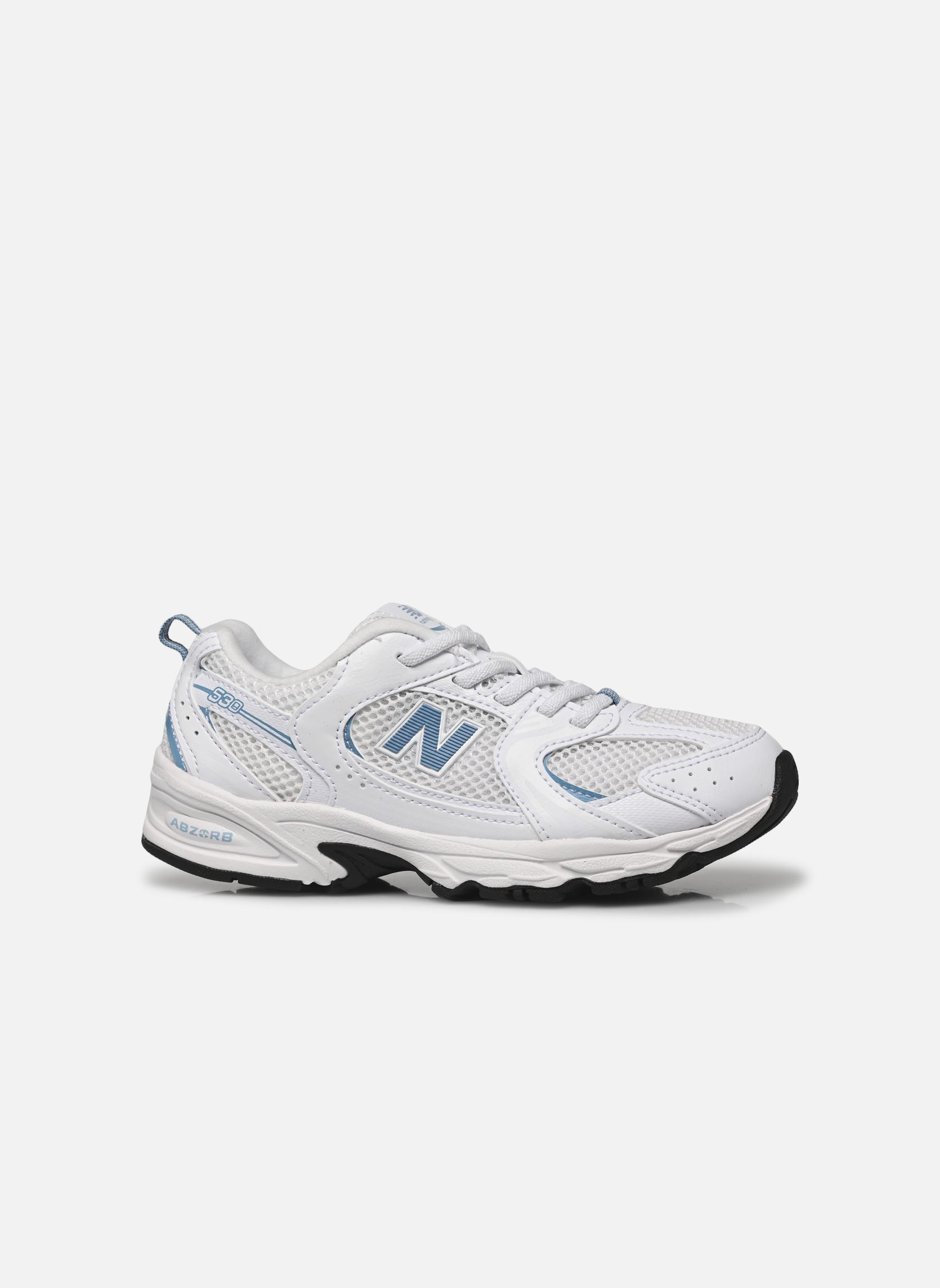 Baskets basses PZ530 lacets élastiqués blanc New Balance Baskets basses PZ530 lacets élastiqués blanc NB 103 WHITE