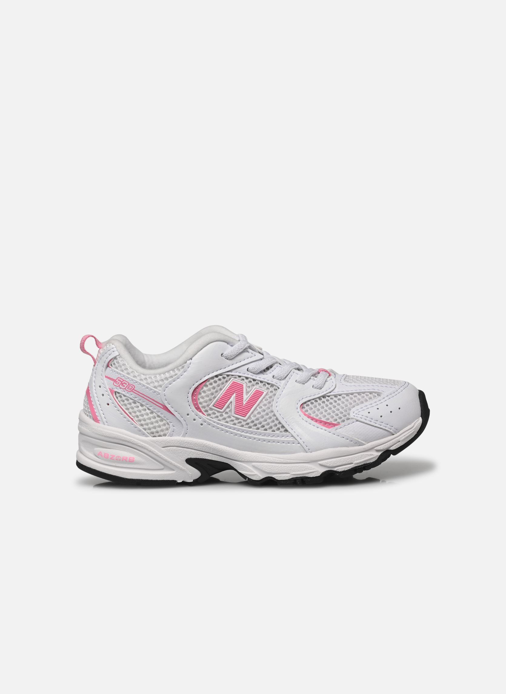Baskets basses PZ530 lacets élastiqués blanc New Balance Baskets basses PZ530 lacets élastiqués blanc NB 103 WHITE 1