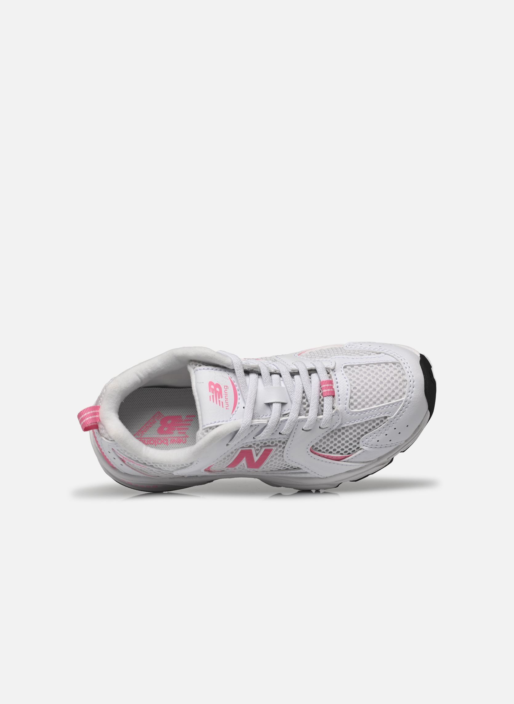Baskets basses PZ530 lacets élastiqués blanc New Balance Baskets basses PZ530 lacets élastiqués blanc NB 103 WHITE 1