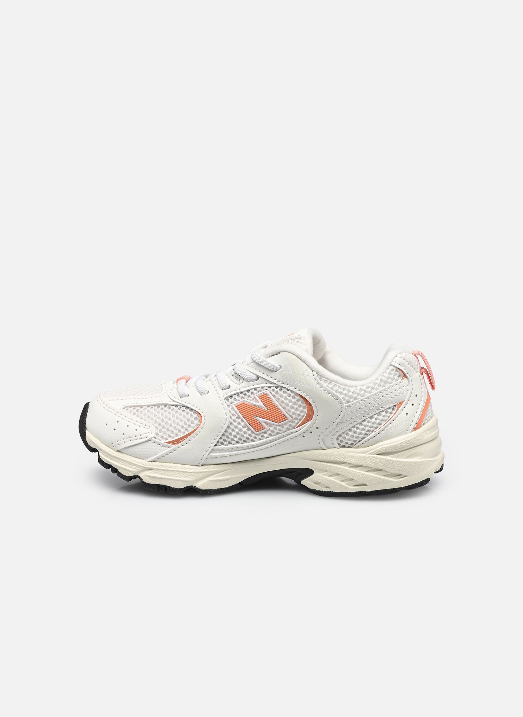 Baskets basses PZ530 lacets élastiqués blanc New Balance Baskets basses PZ530 lacets élastiqués blanc SEA SALT