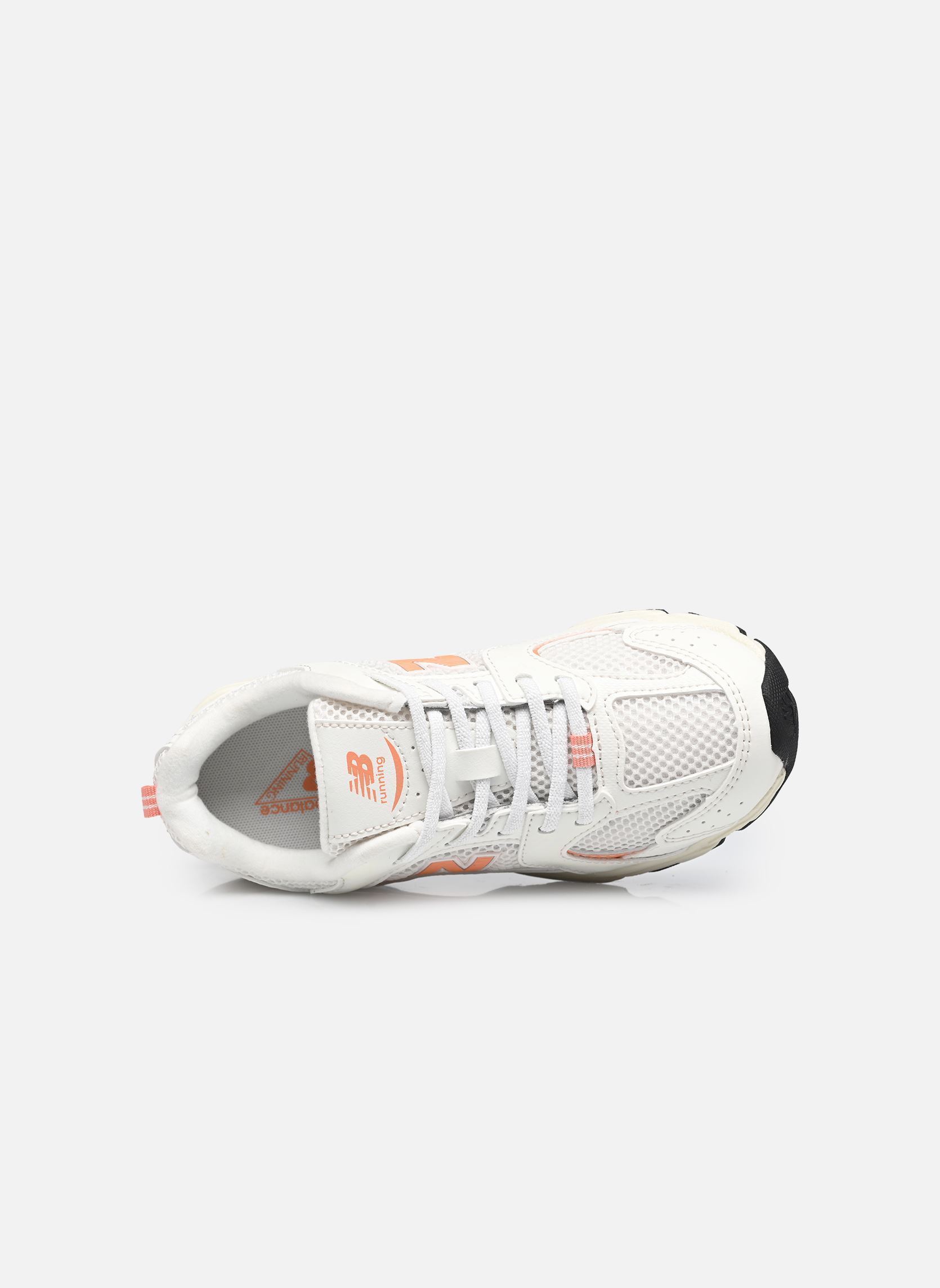 Baskets basses PZ530 lacets élastiqués blanc New Balance Baskets basses PZ530 lacets élastiqués blanc SEA SALT