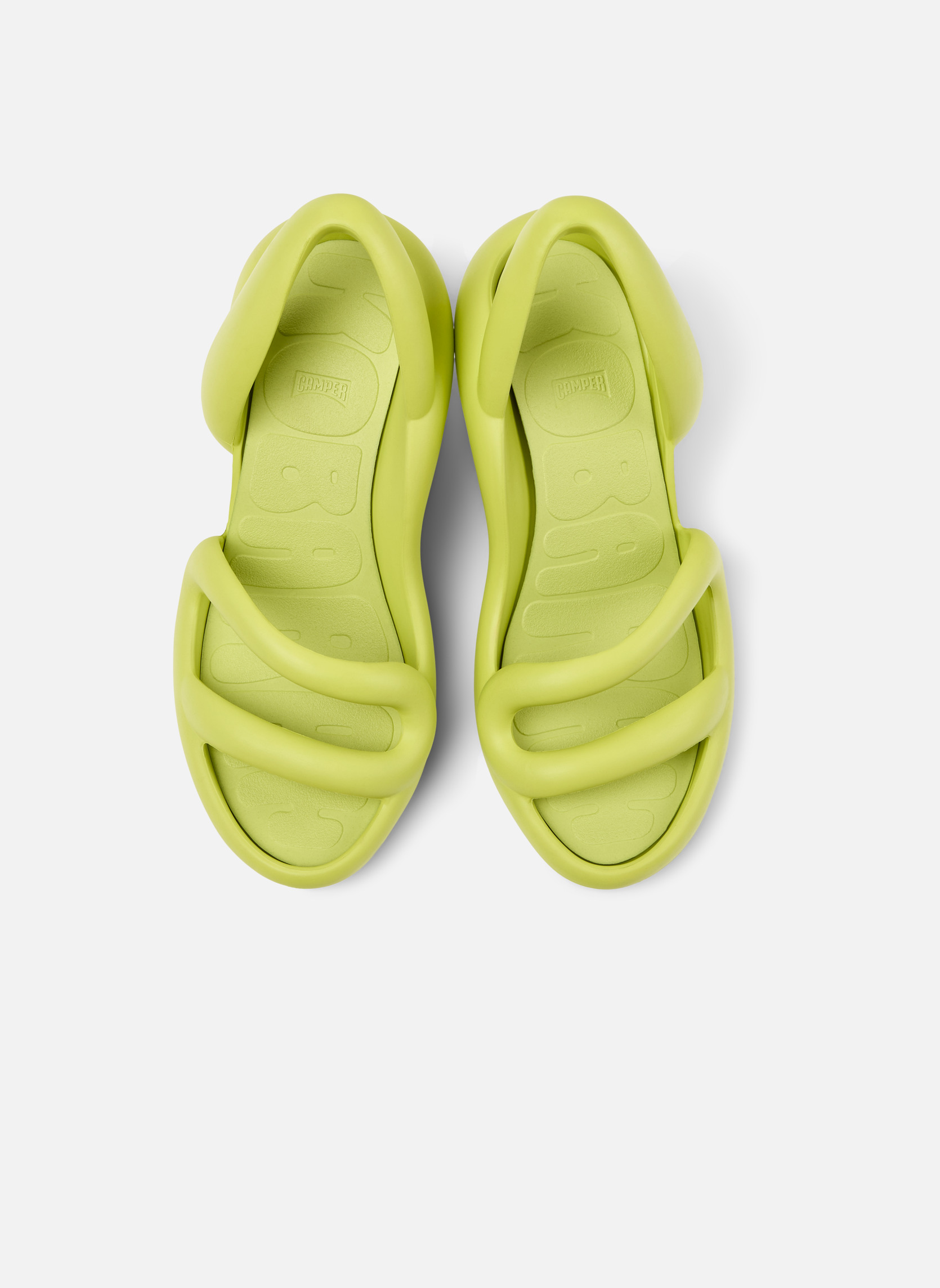 Sandales K200155 femme vert Camper Sandales K200155 femme vert Vert clair