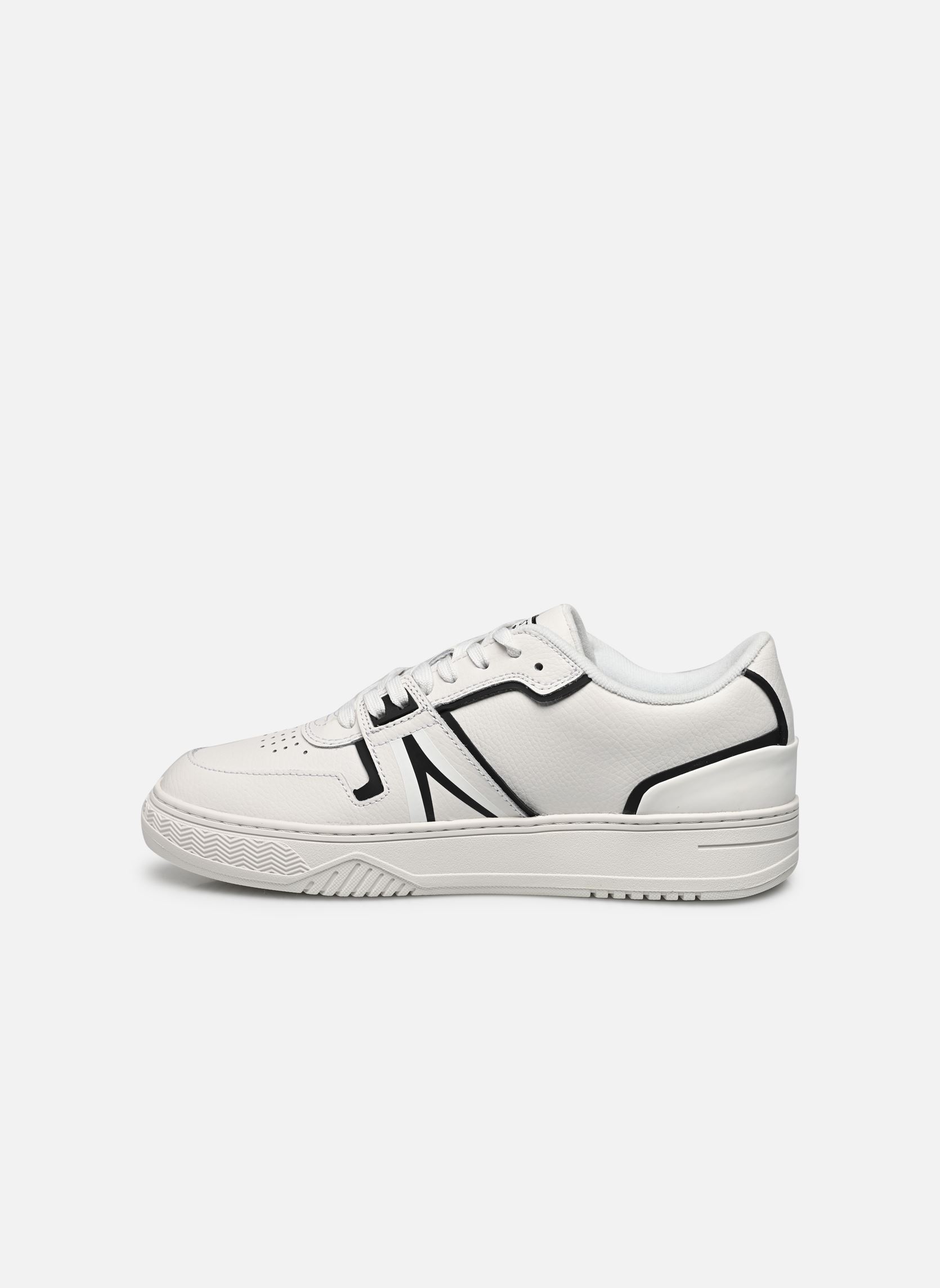 Baskets basses L001 Baseline Leather homme blanc Lacoste Baskets basses L001 Baseline Leather homme blanc WHT BLK