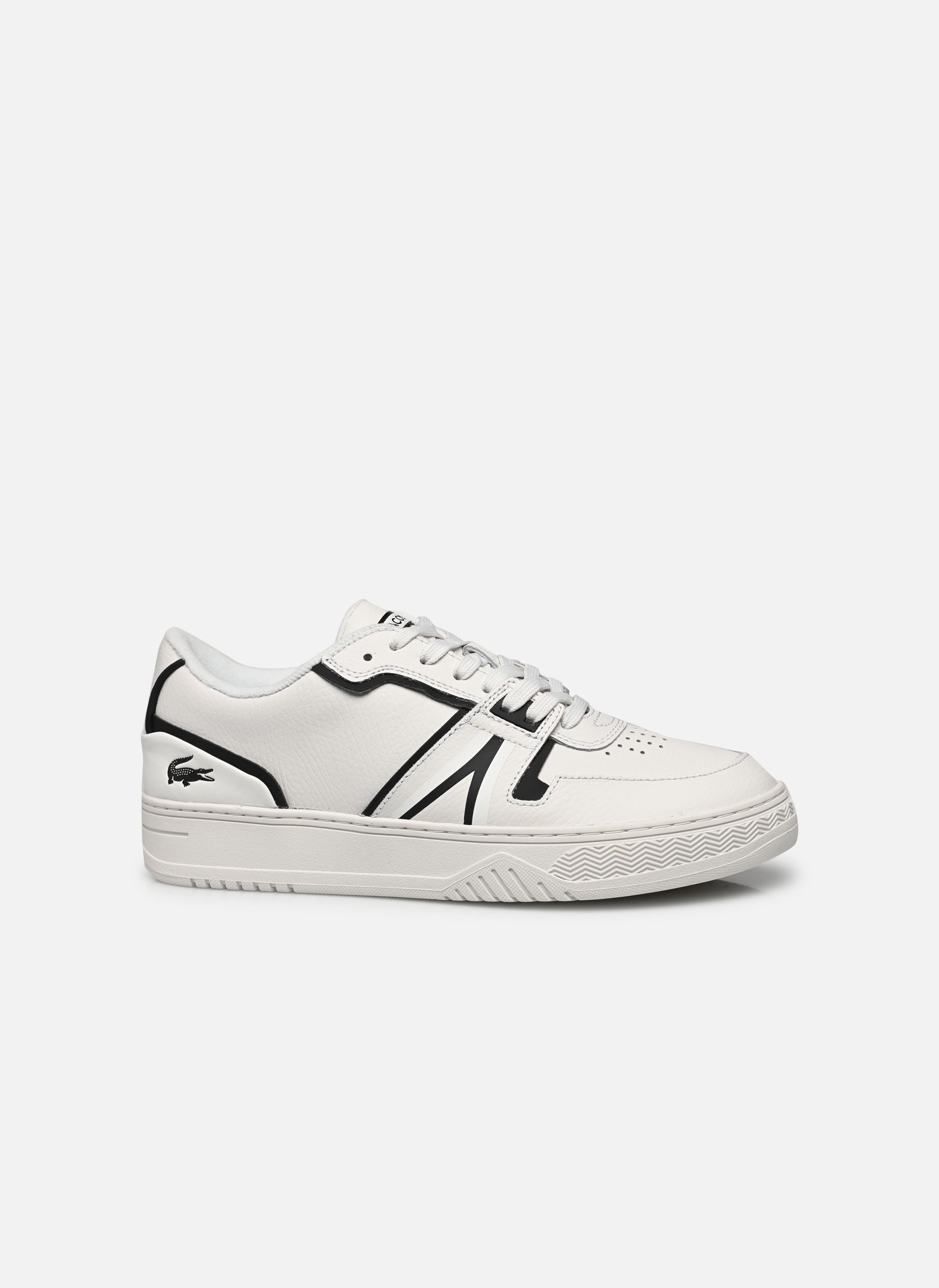 Baskets basses L001 Baseline Leather homme blanc Lacoste Baskets basses L001 Baseline Leather homme blanc WHT BLK