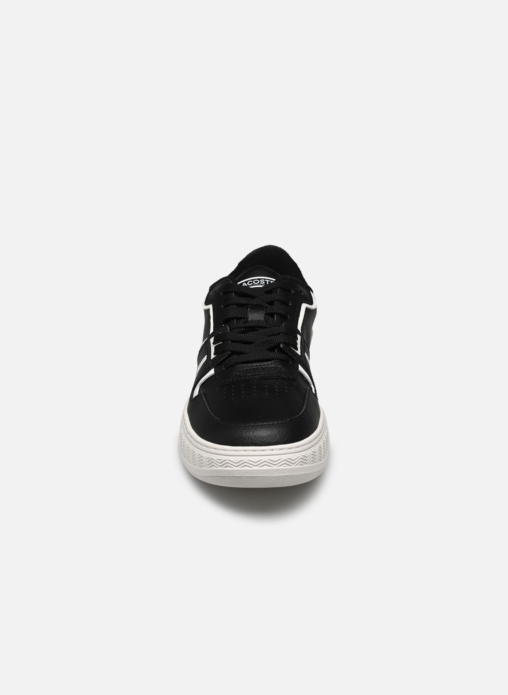Lage sneakers L001 Baseline Leather heren zwart Lacoste Lage sneakers L001 Baseline Leather heren zwart blk/wht