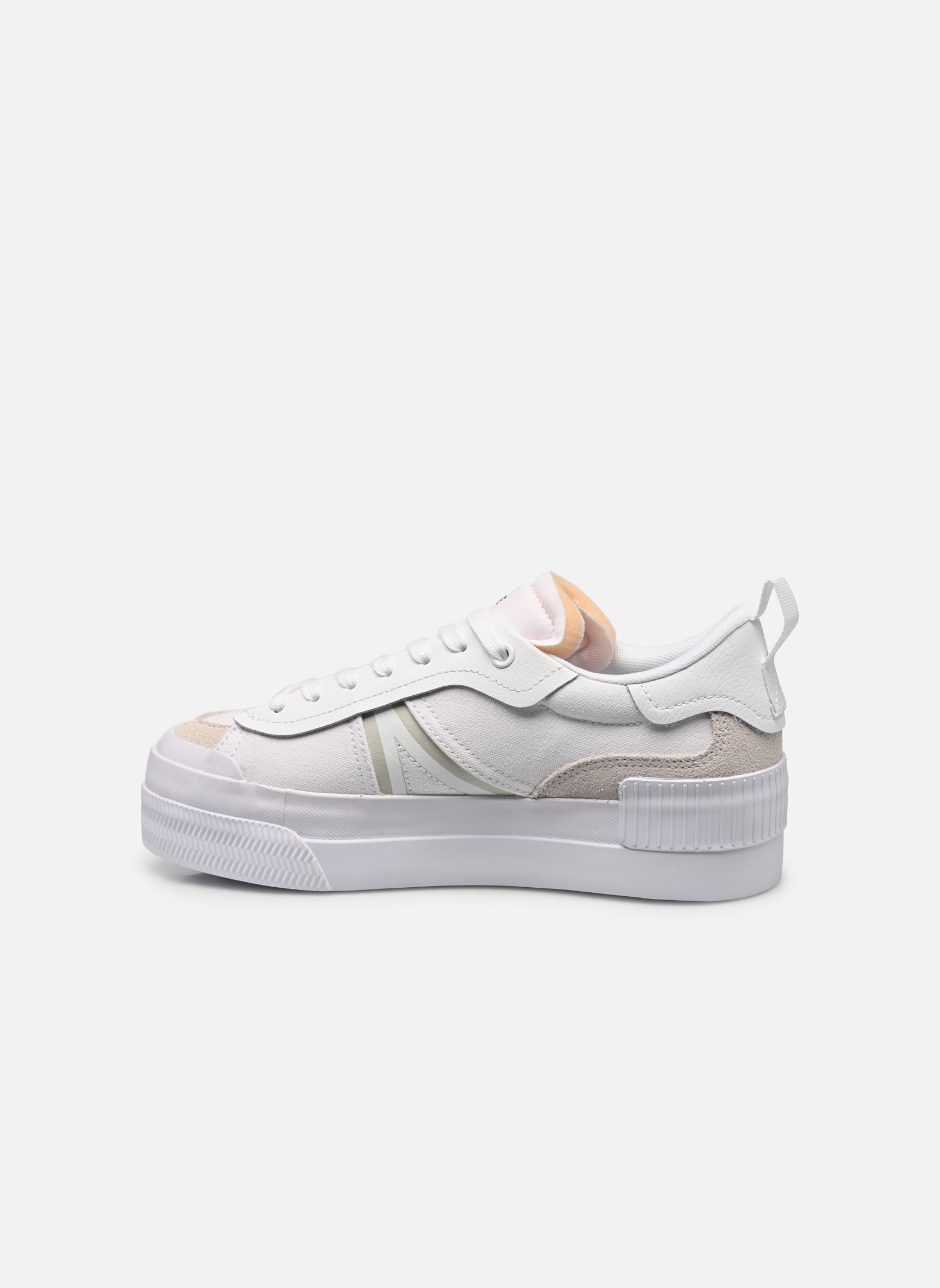 Baskets basses L004 Platform femme blanc Lacoste Baskets basses L004 Platform femme blanc WHT/WHT 2