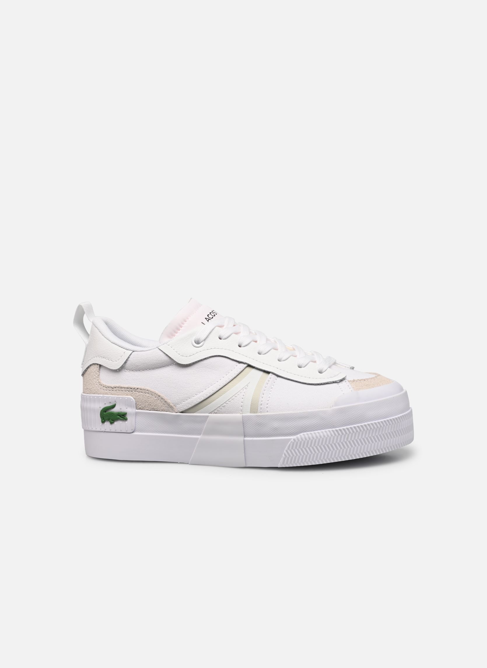 Baskets basses L004 Platform femme blanc Lacoste Baskets basses L004 Platform femme blanc WHT/WHT 2