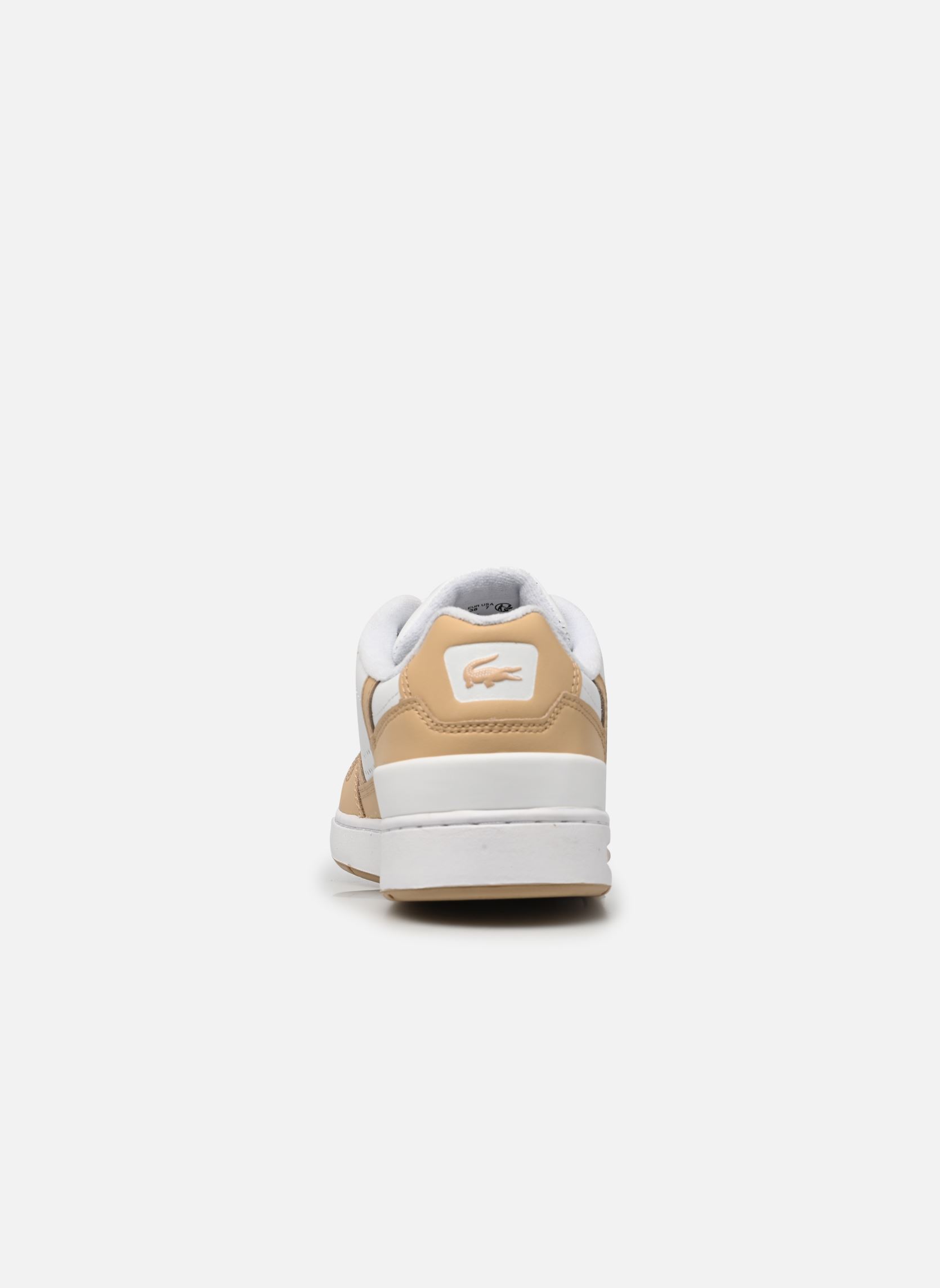 Lage sneakers T-Clip 0722 1 Sma W dames wit Lacoste Lage sneakers T-Clip 0722 1 Sma W dames wit WHT/LT BRW