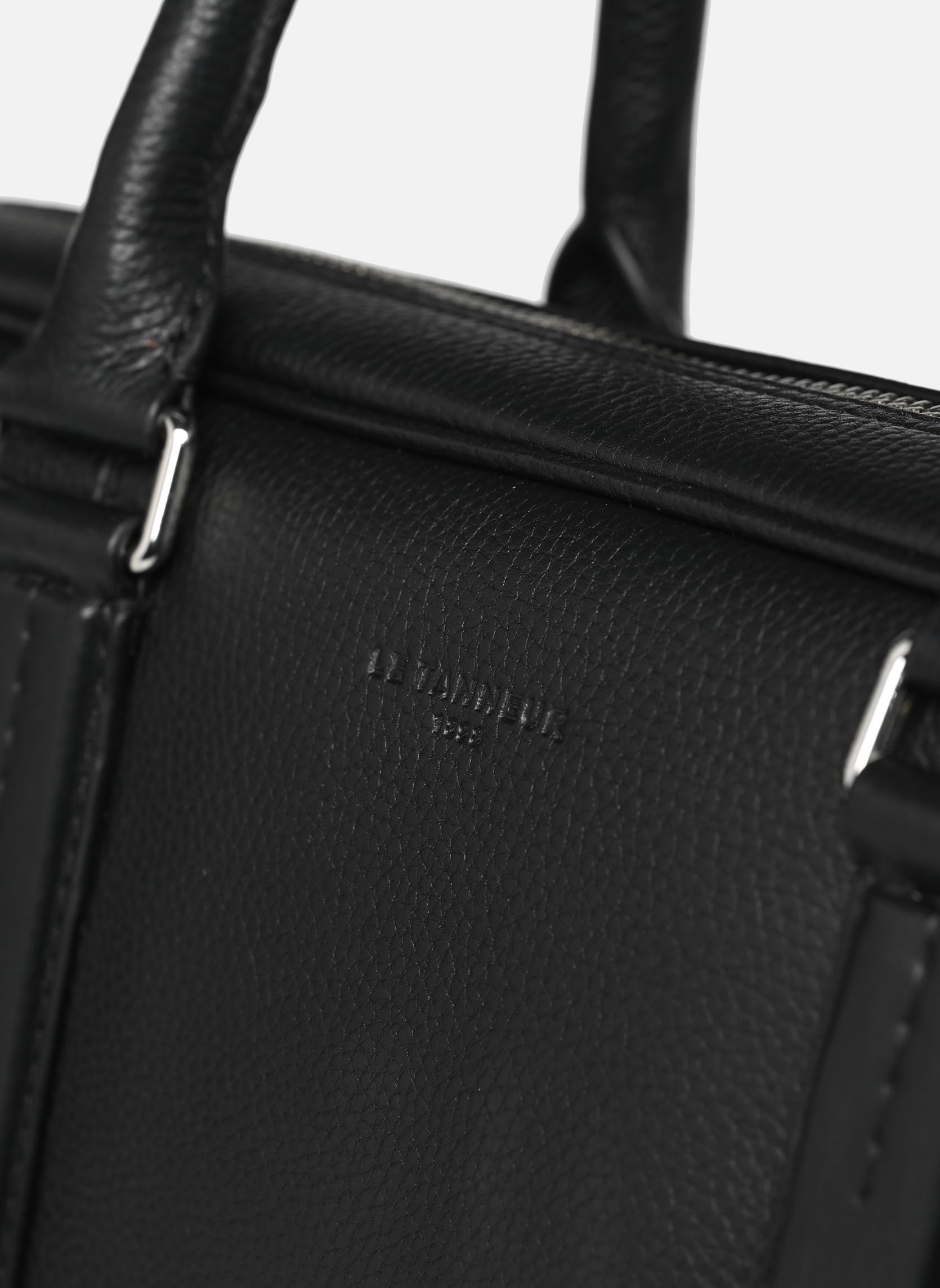 Sac Ordinateur Cuir Le Tanneur Charles 17 Pouces Passant Trolley Porté Main/bandoulière