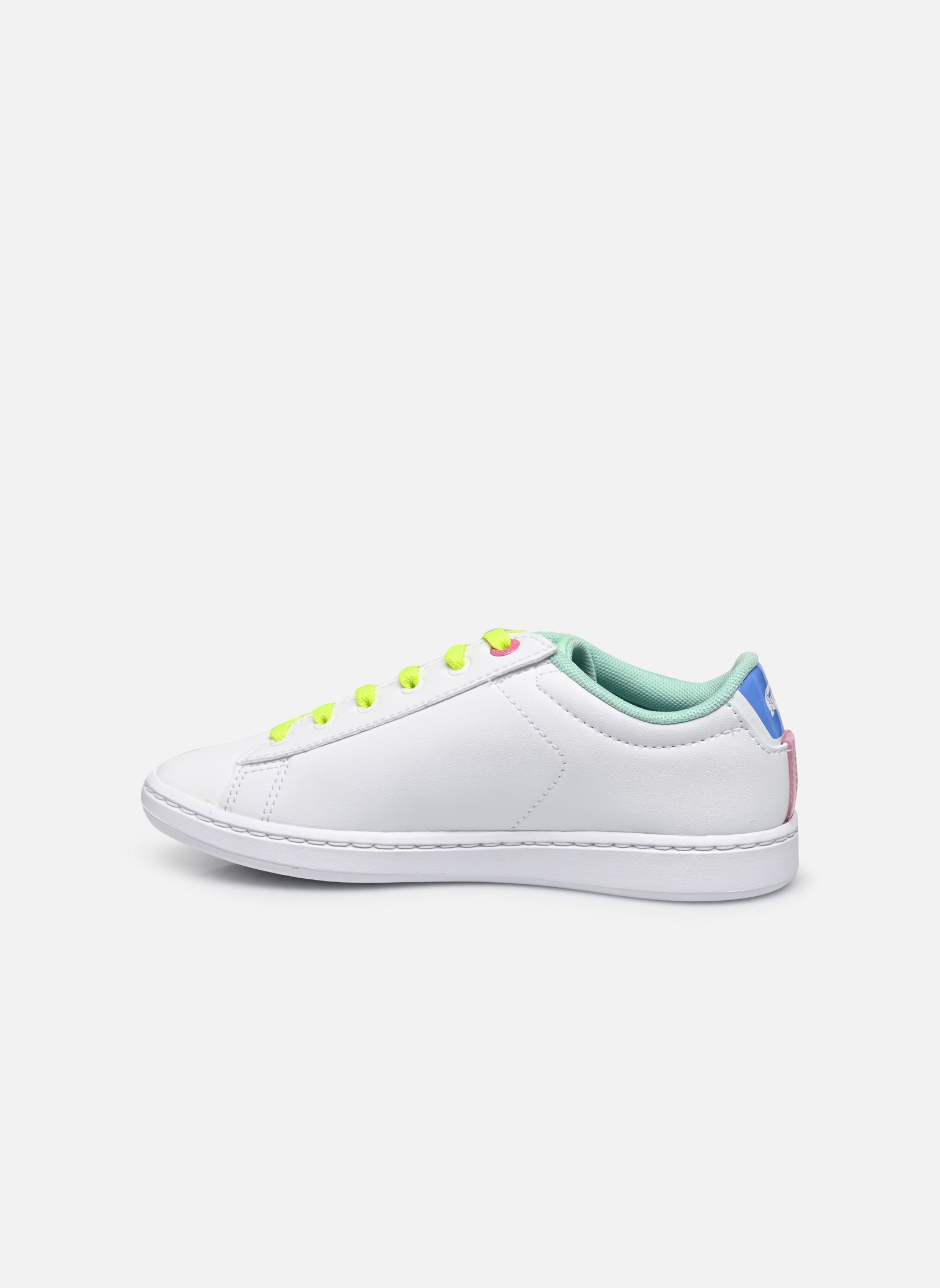 Baskets basses Carnaby Pro Heel Pop C blanc Lacoste Baskets basses Carnaby Pro Heel Pop C blanc WHT/GRN