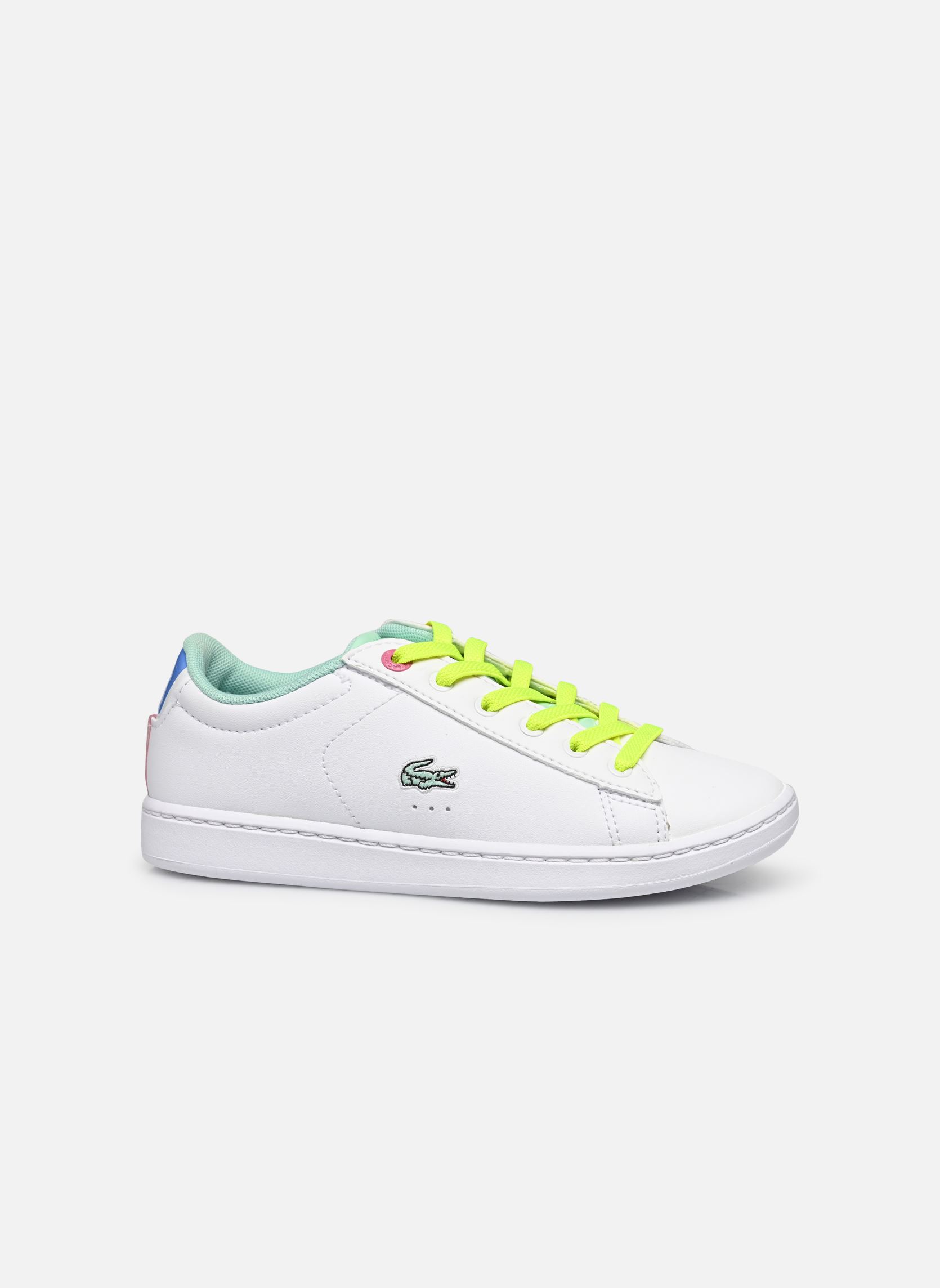 Baskets basses Carnaby Pro Heel Pop C blanc Lacoste Baskets basses Carnaby Pro Heel Pop C blanc WHT/GRN