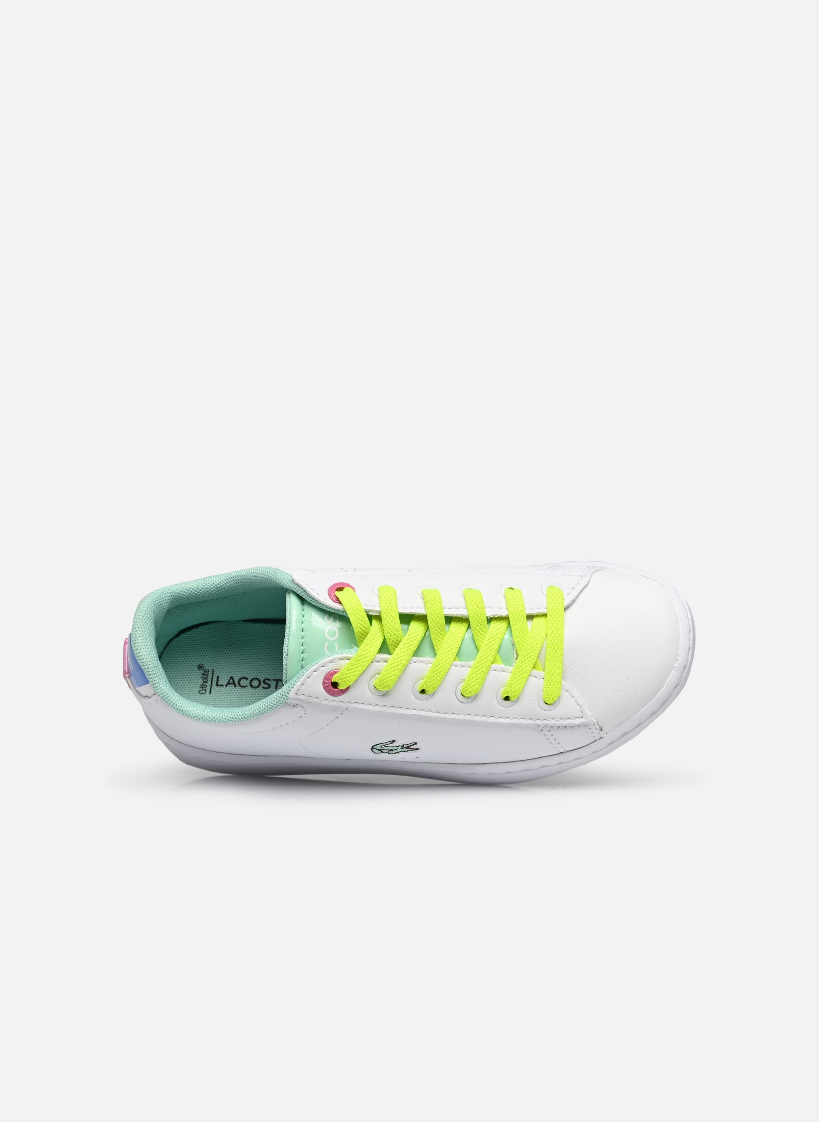 Baskets basses Carnaby Pro Heel Pop C blanc Lacoste Baskets basses Carnaby Pro Heel Pop C blanc WHT/GRN