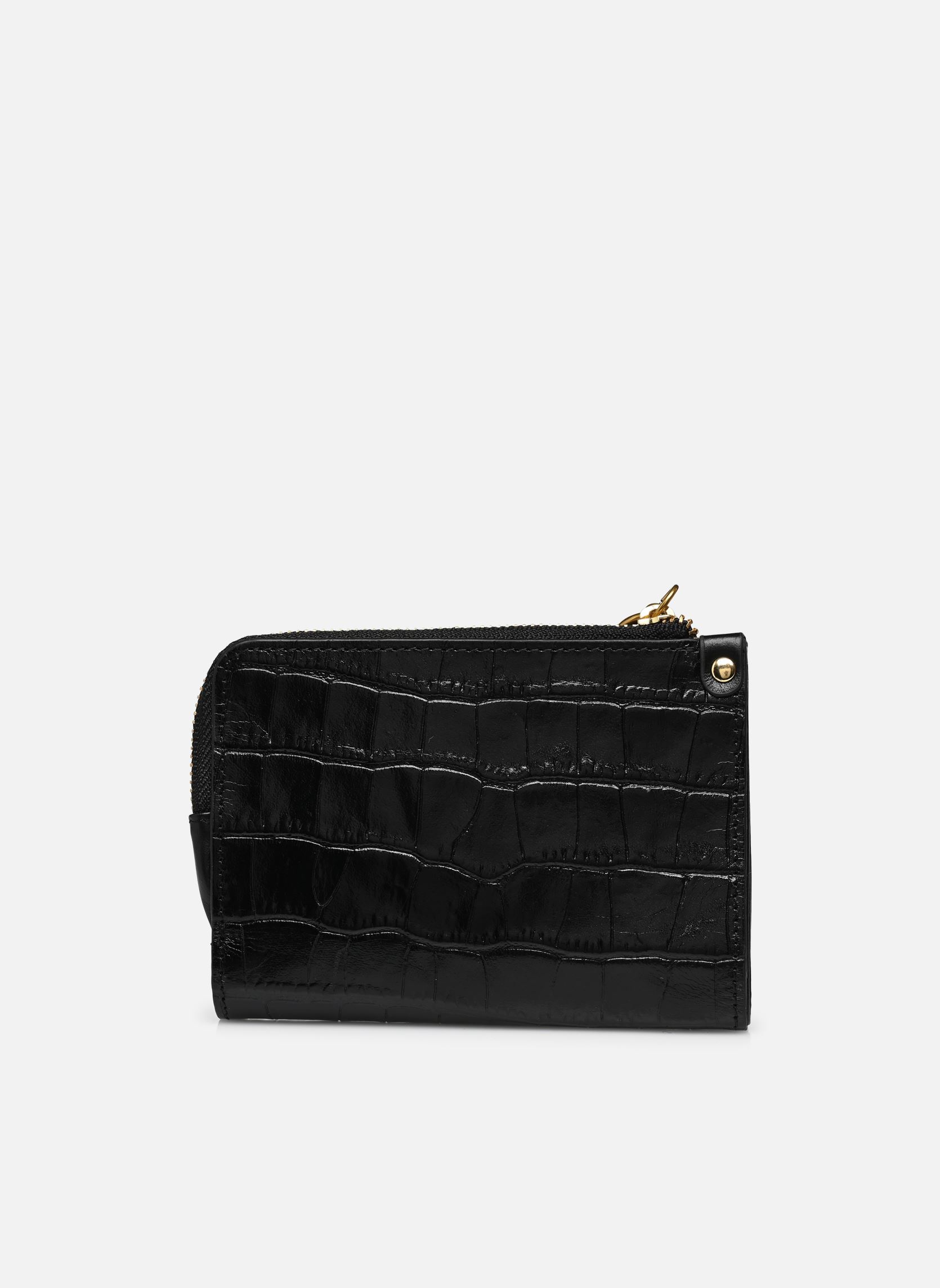 Geldbeutel Iza damen schwarz Nat & Nin Geldbeutel Iza damen schwarz CROC NOIR
