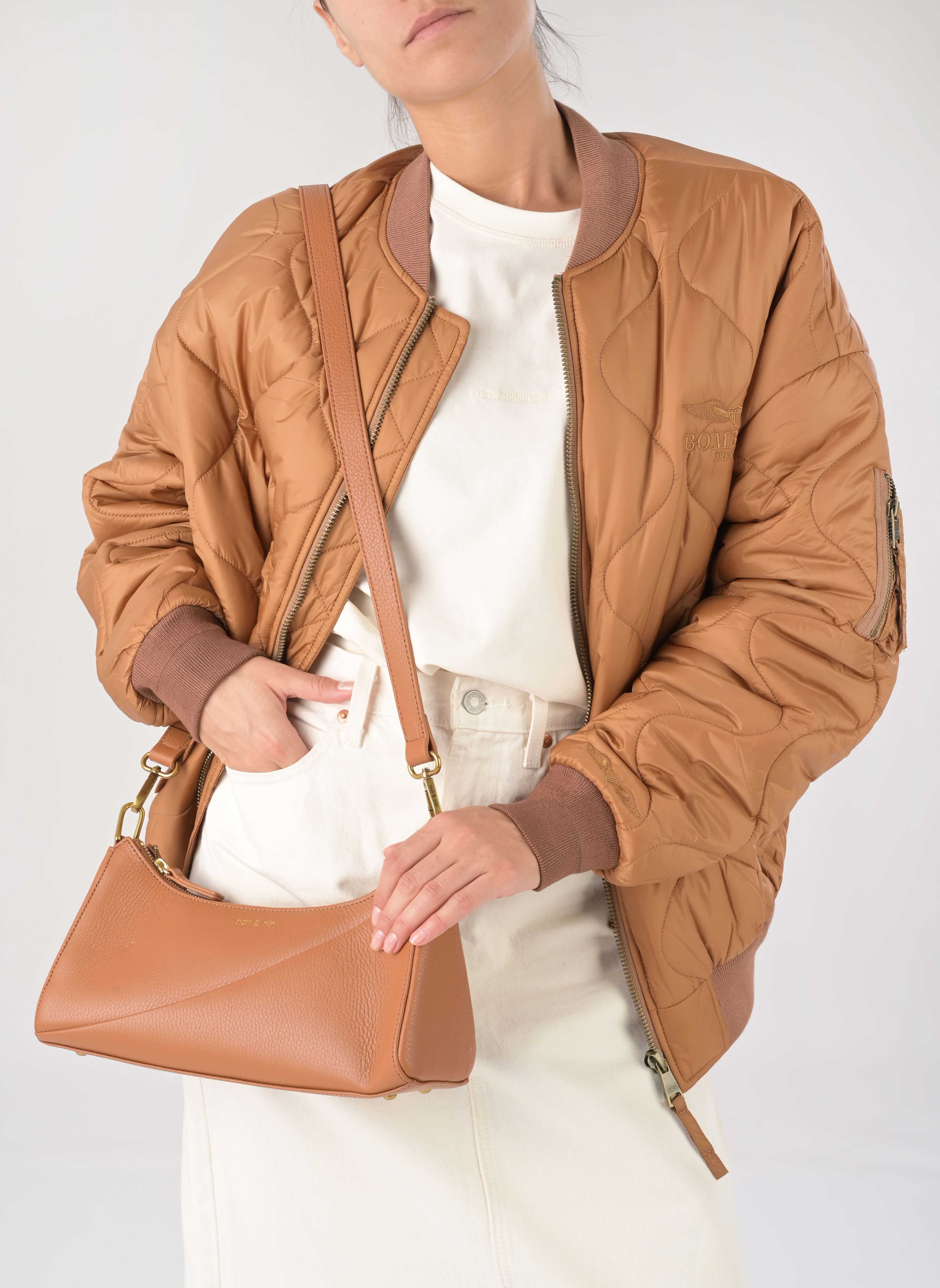 Sacs bandoulière Kitty femme beige Nat & Nin Sacs bandoulière Kitty femme beige PÉCAN GRAINÉ