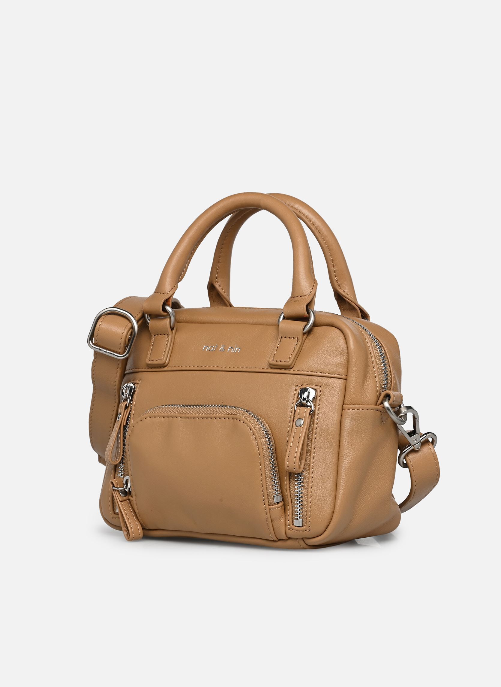 Sacs bandoulière Micro Macy femme beige Nat & Nin Sacs bandoulière Micro Macy femme beige SAHARA