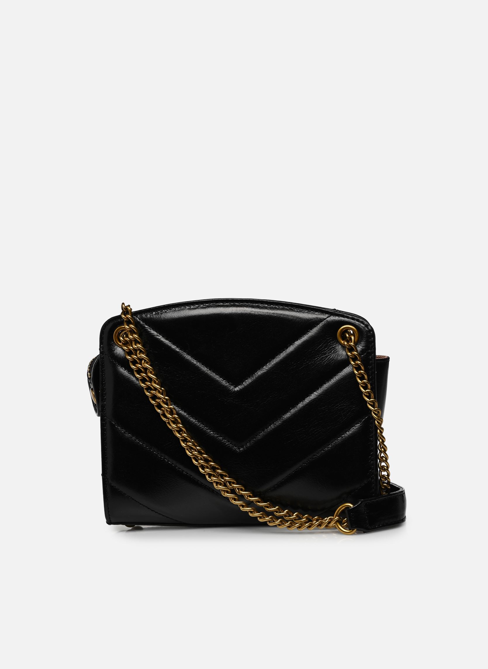 Sacs bandoulière Mini Simone femme noir Nat & Nin Sacs bandoulière Mini Simone femme noir NOIR GLACÉ