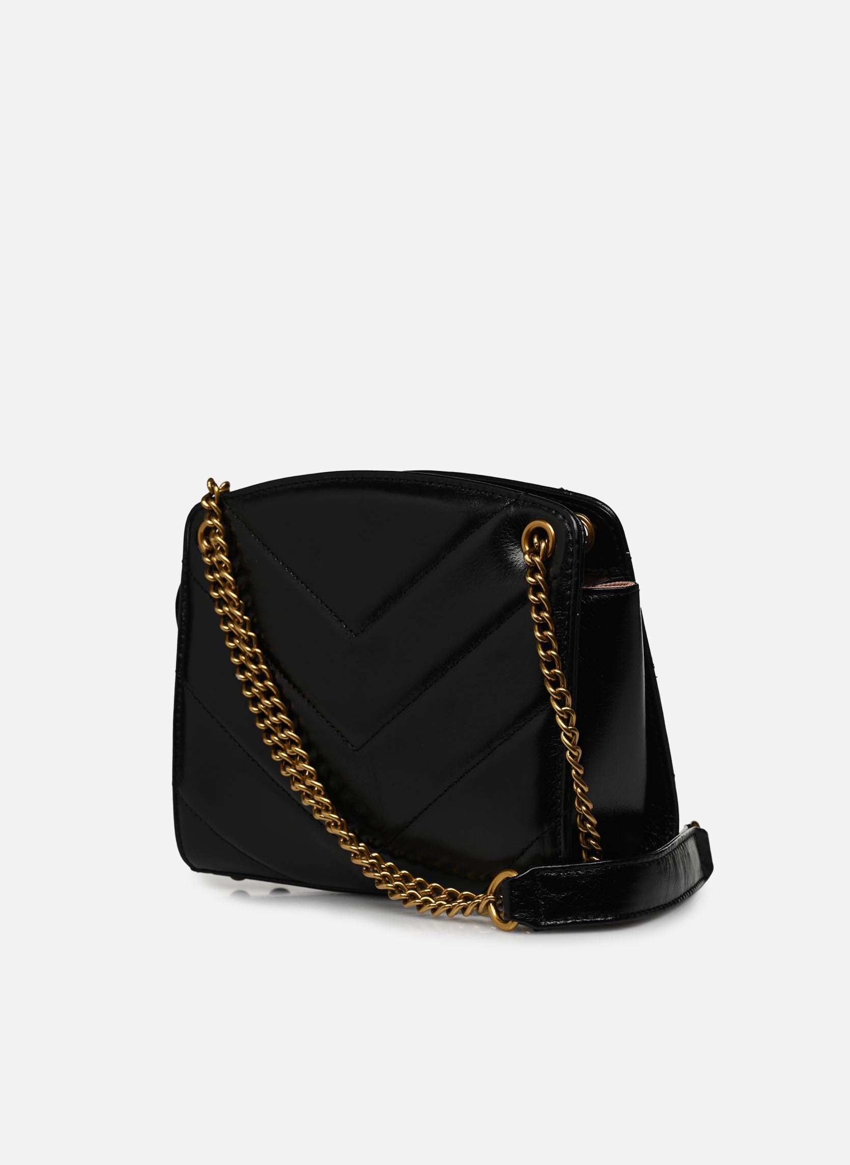 Sacs bandoulière Mini Simone femme noir Nat & Nin Sacs bandoulière Mini Simone femme noir NOIR GLACÉ
