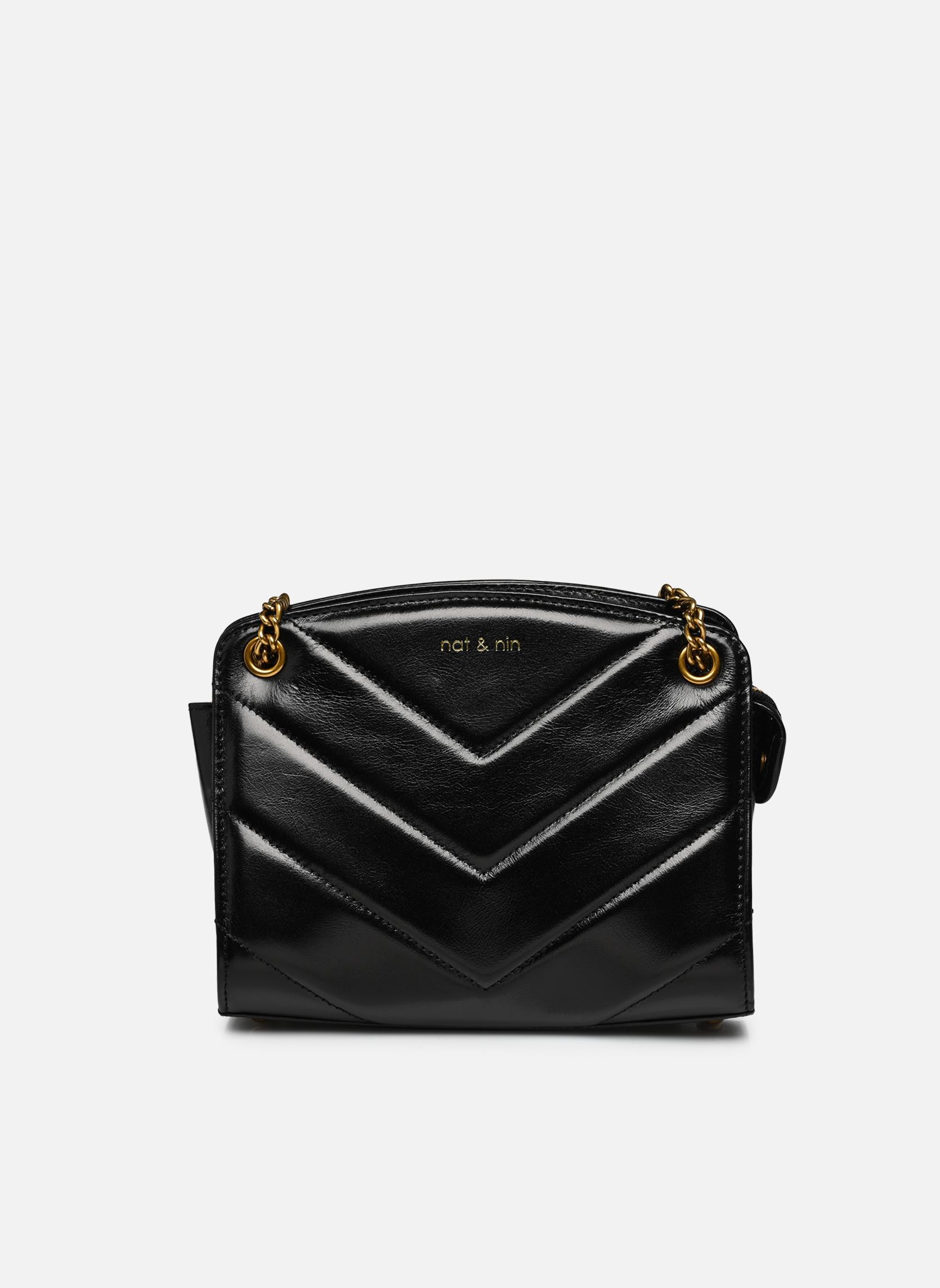 Sacs bandoulière Mini Simone femme noir Nat & Nin Sacs bandoulière Mini Simone femme noir NOIR GLACÉ