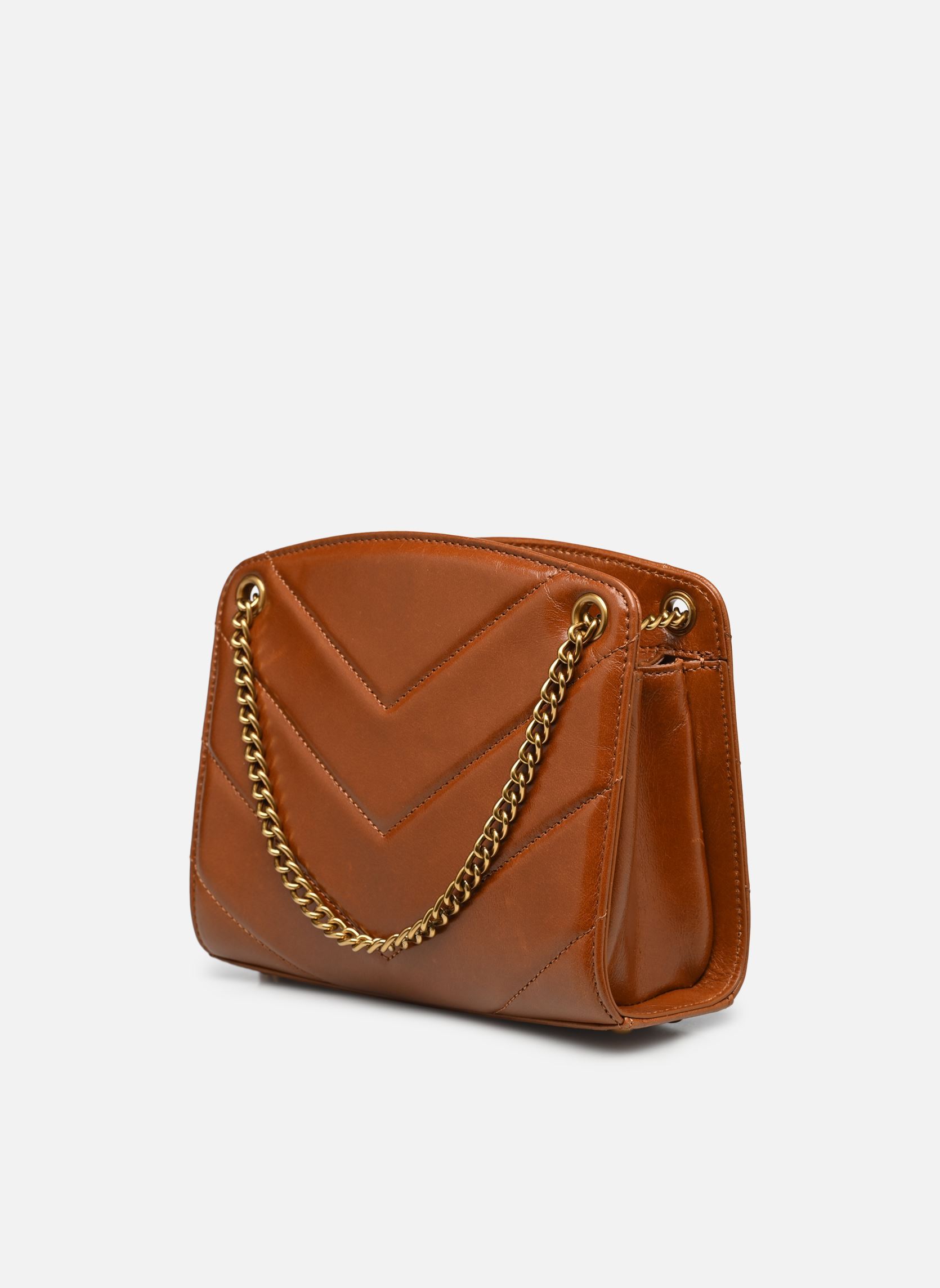 Umhängetaschen Mini Simone damen braun Nat & Nin Umhängetaschen Mini Simone damen braun COGNAC