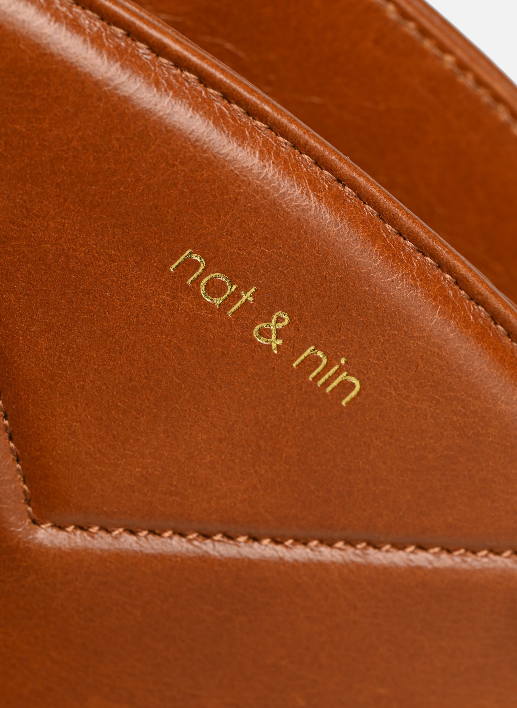 Umhängetaschen Mini Simone damen braun Nat & Nin Umhängetaschen Mini Simone damen braun COGNAC