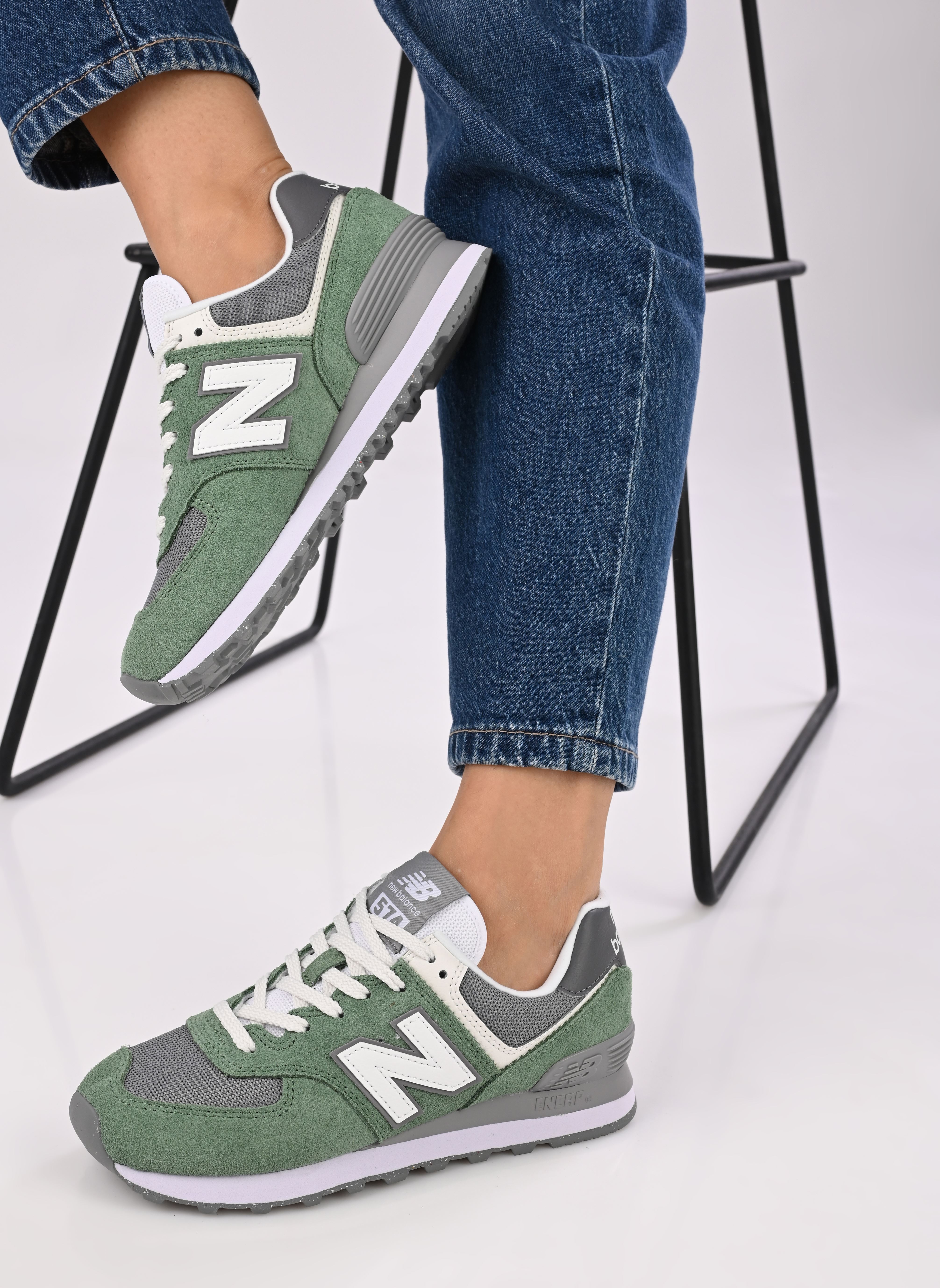Baskets basses U574 vert New Balance Baskets basses U574 vert GREEN (305)