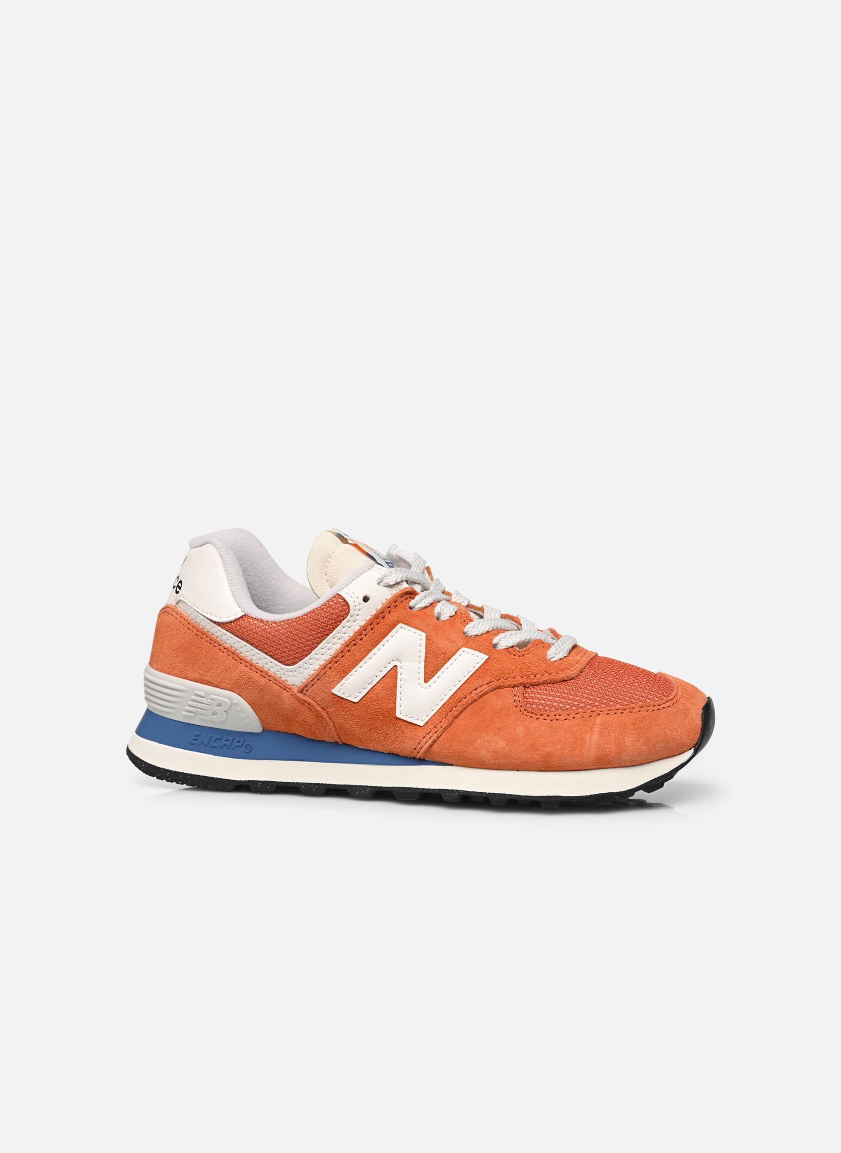 Baskets basses U574 femme orange New Balance Baskets basses U574 femme orange INFIELD CLAY