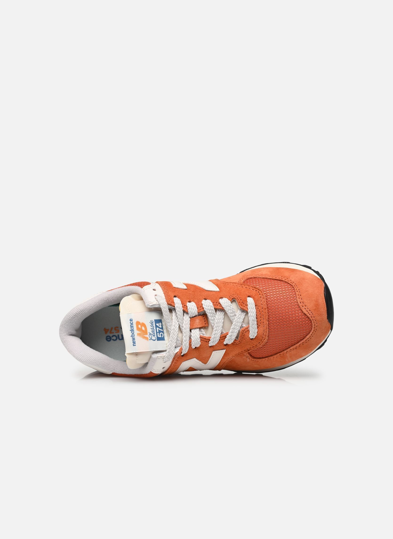 Baskets basses U574 femme orange New Balance Baskets basses U574 femme orange INFIELD CLAY