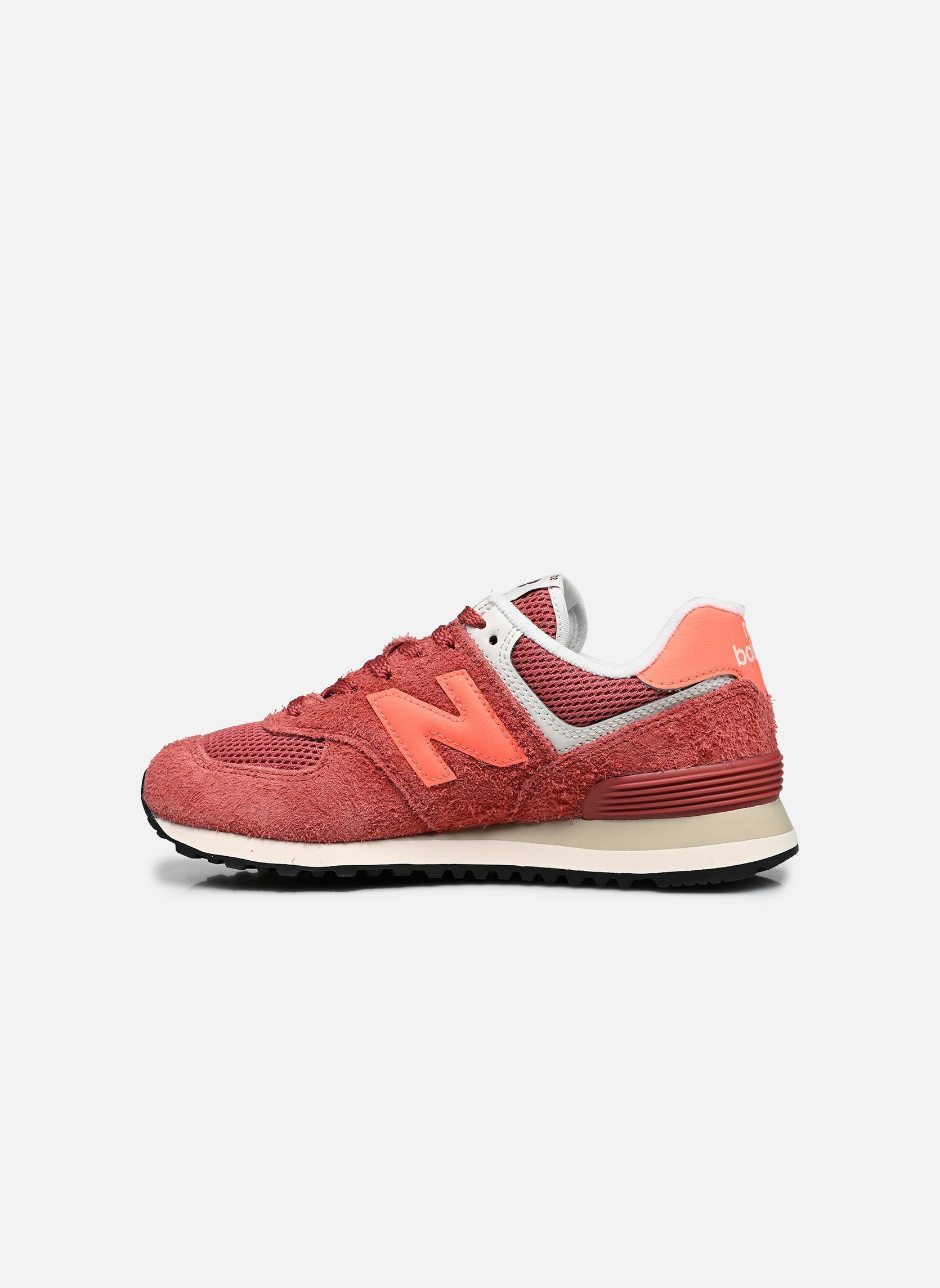 Baskets basses U574 femme rouge New Balance Baskets basses U574 femme rouge RED ROCK