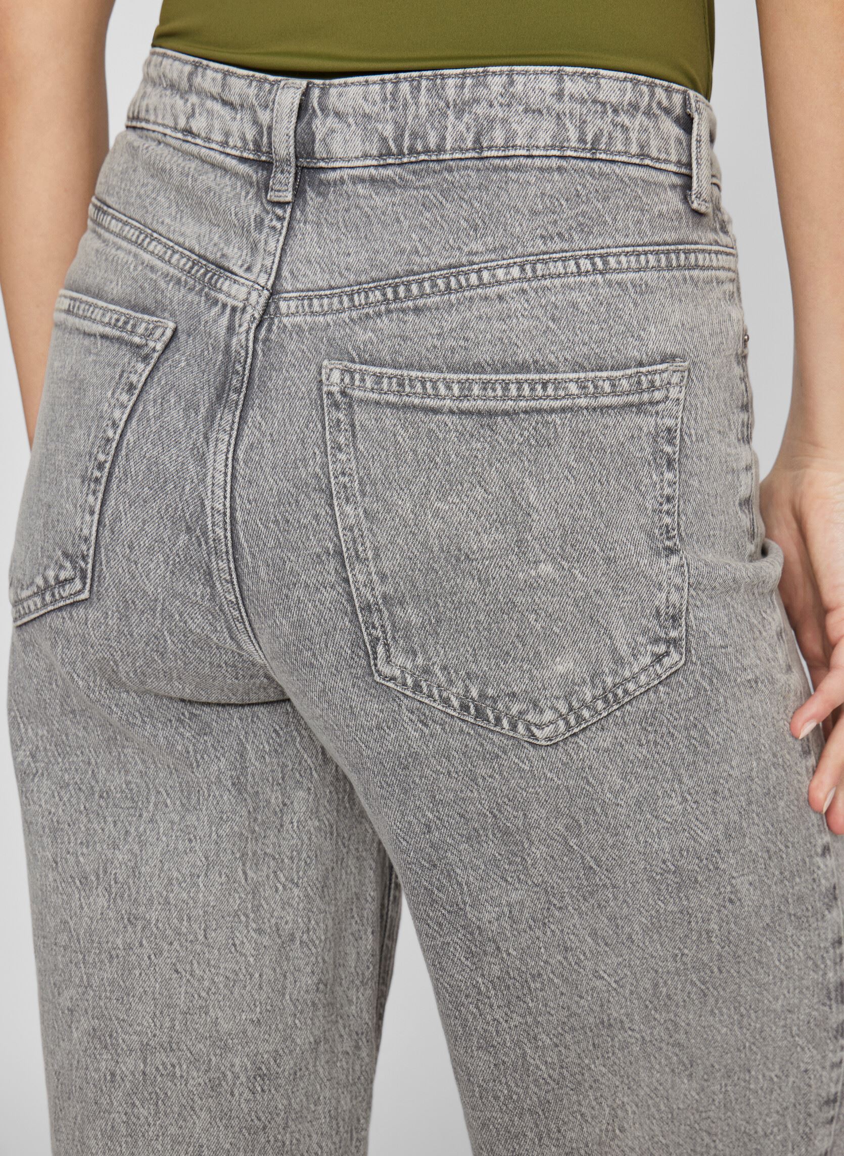 Jeans large Vifreya Jaf Hw Jeans - Noos femme gris Vila Jeans large Vifreya Jaf Hw Jeans - Noos femme gris Light Grey Denim