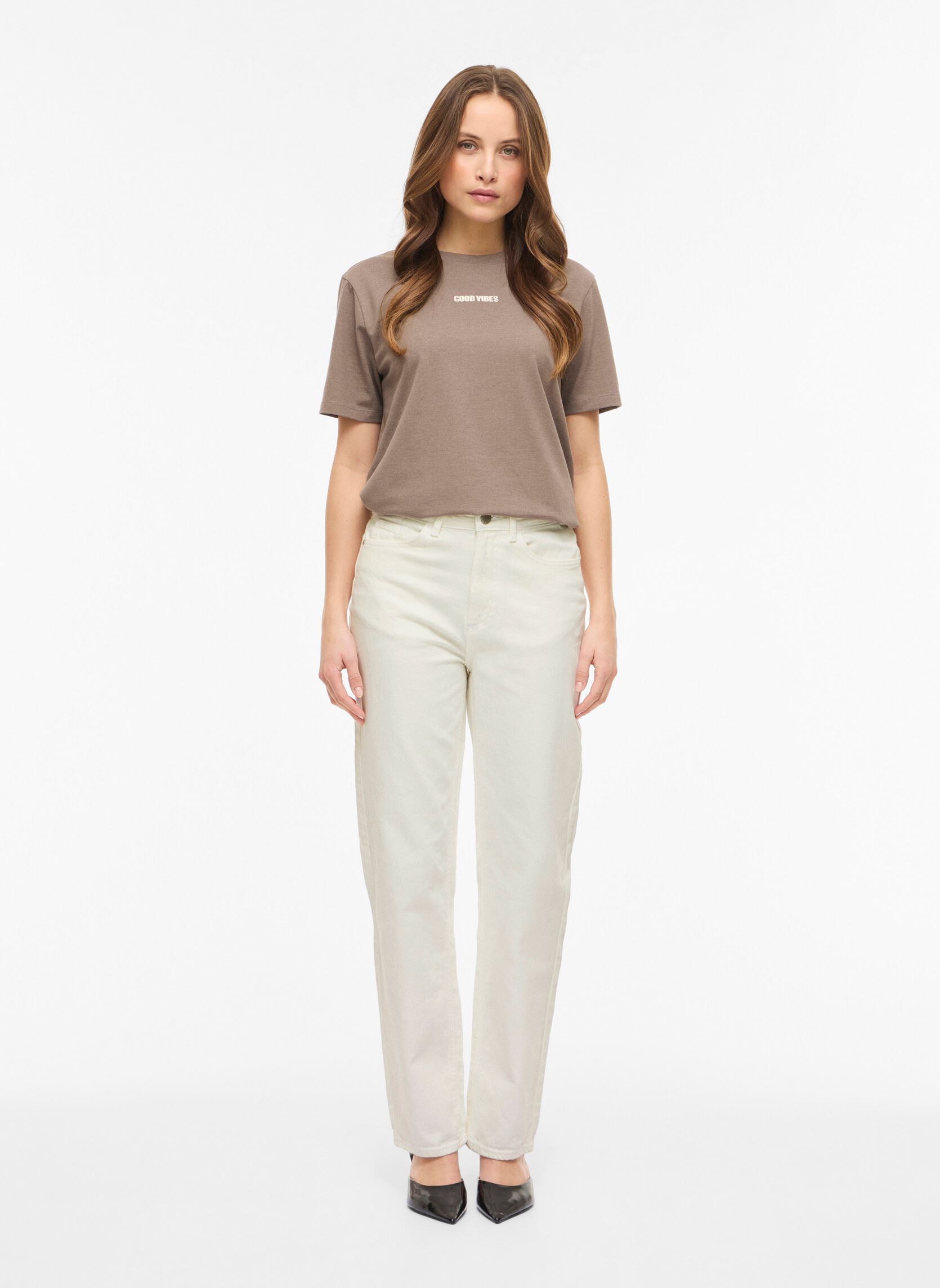 Straight Fit Jeans Vikelly Jaf Hw Straight Jeans-Noos damen weiß Vila Straight Fit Jeans Vikelly Jaf Hw Straight Jeans-Noos damen weiß Cloud Dancer