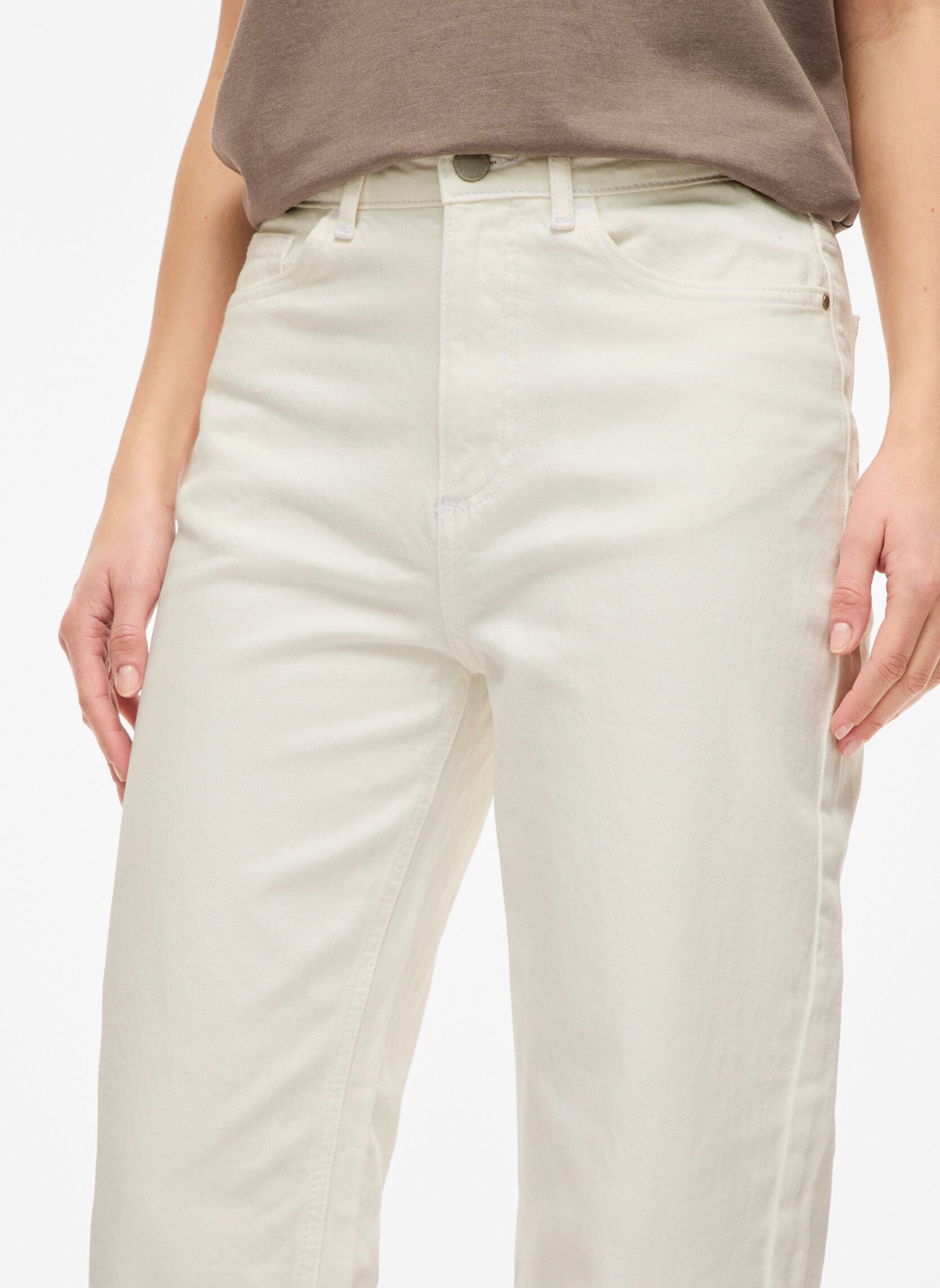 Straight Fit Jeans Vikelly Jaf Hw Straight Jeans-Noos damen weiß Vila Straight Fit Jeans Vikelly Jaf Hw Straight Jeans-Noos damen weiß Cloud Dancer