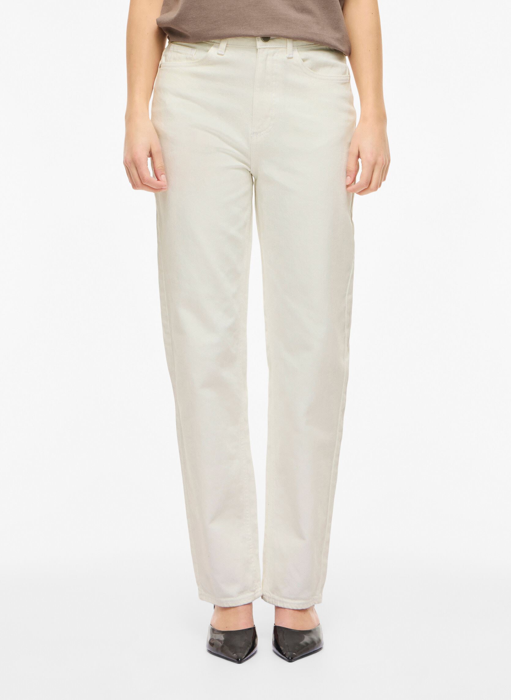 Straight Fit Jeans Vikelly Jaf Hw Straight Jeans-Noos damen weiß Vila Straight Fit Jeans Vikelly Jaf Hw Straight Jeans-Noos damen weiß Cloud Dancer