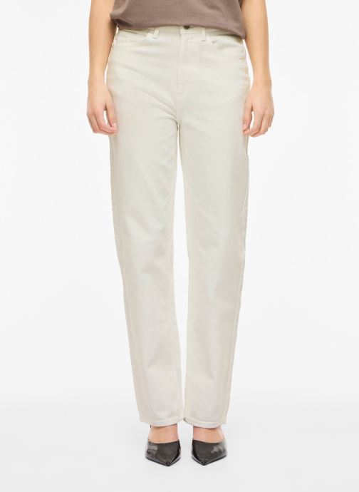 Vila Straight Fit Jeans Vikelly Jaf Hw Straight Jeans-Noos damen weiß